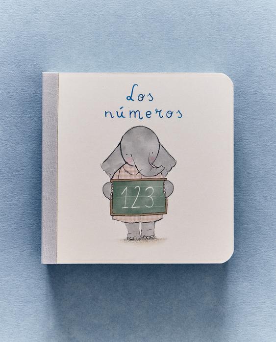 LIBRO INFANTIL ELEFANTE NÚMEROS (ESPAÑOL)
