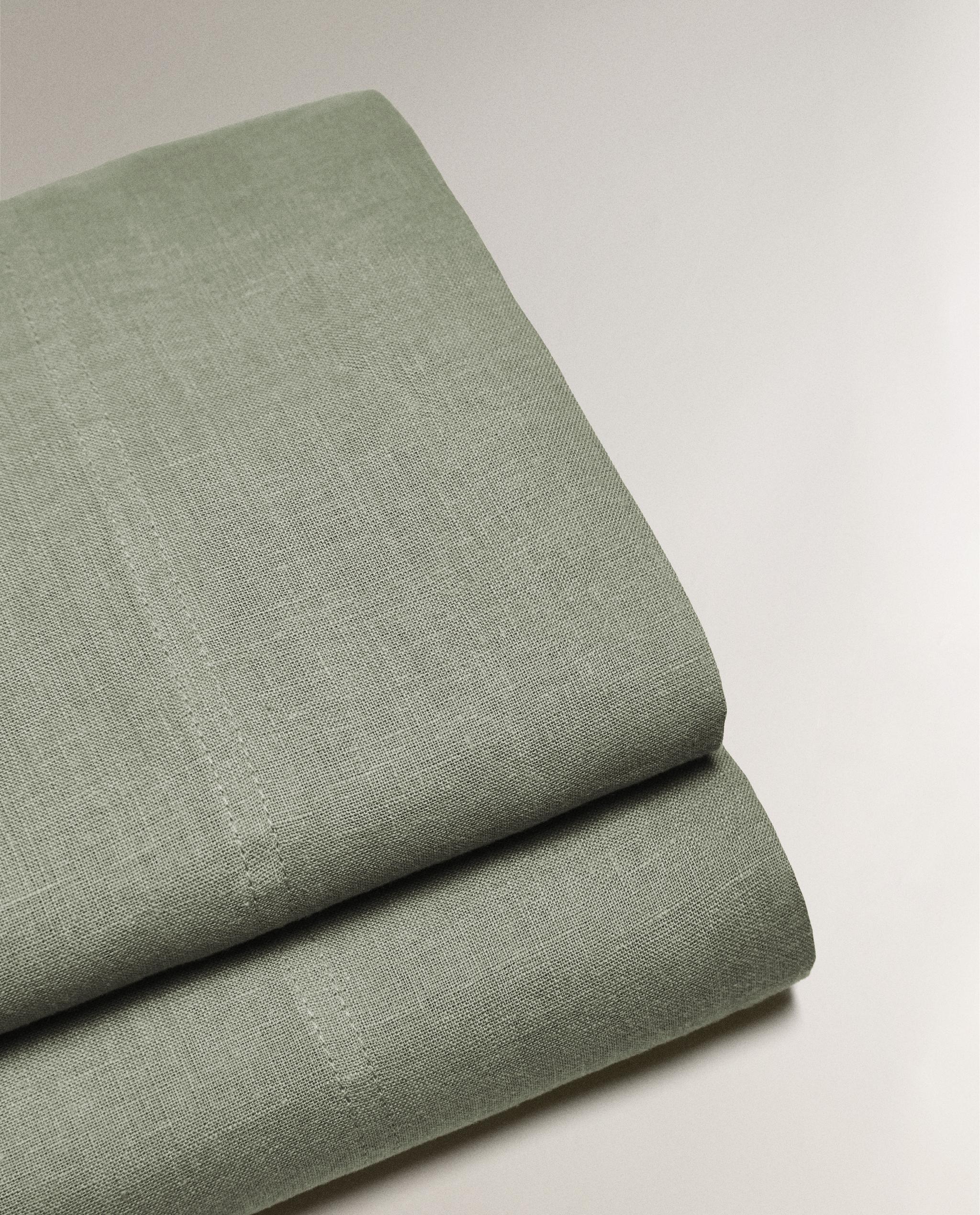 WASHED LINEN FLAT SHEET (140 GSM) product thumbnail 19