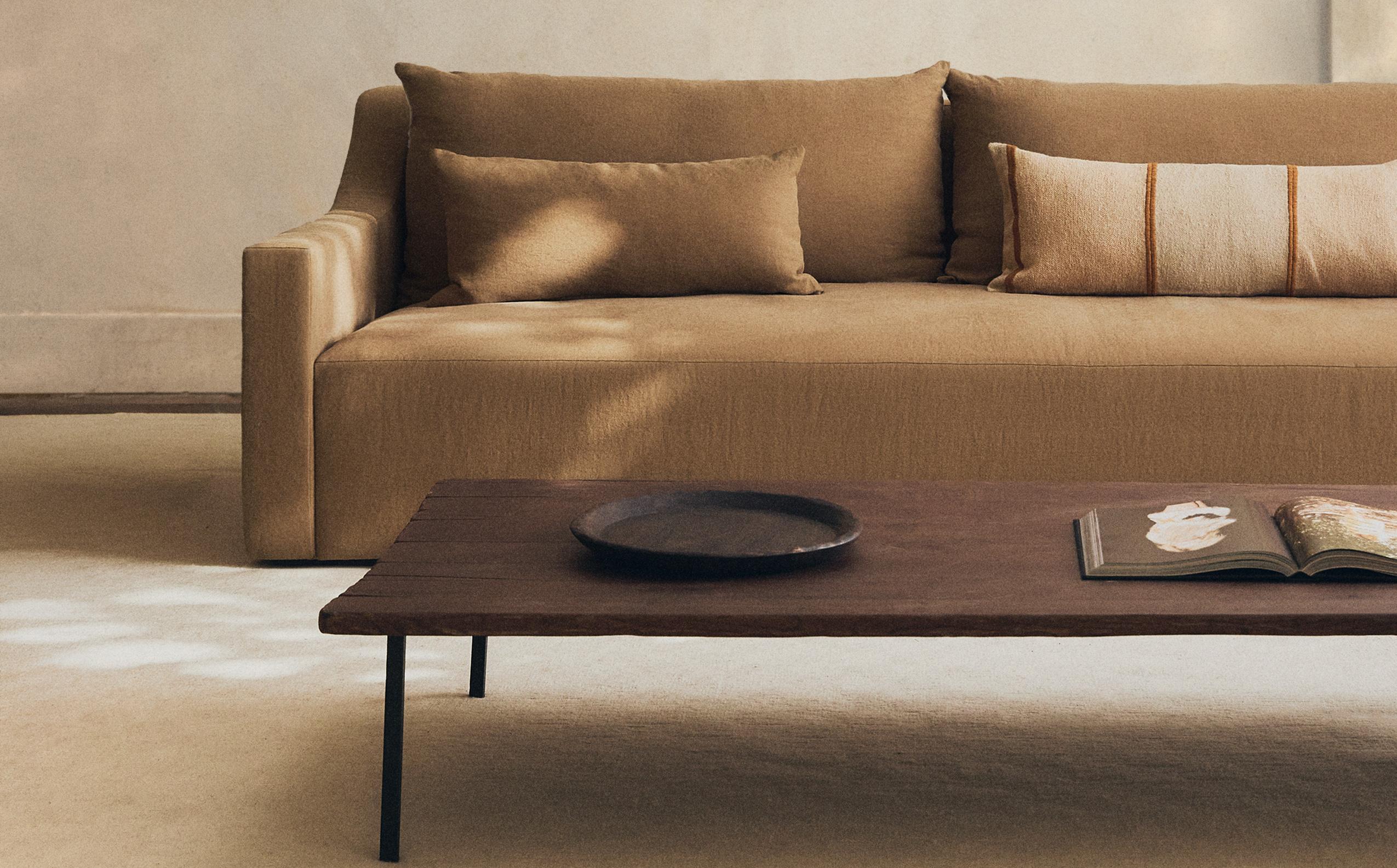 WASHED LINEN SOFA