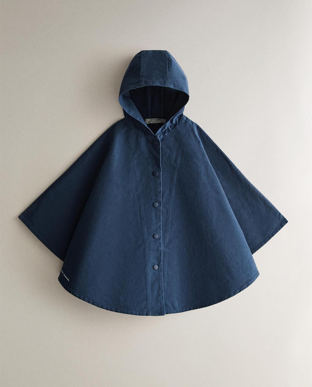 ДЕТСКАЯ НАКИДКА ИЗ ВОЩЕНОЙ ТКАНИ X THE ANIMALS OBSERVATORY