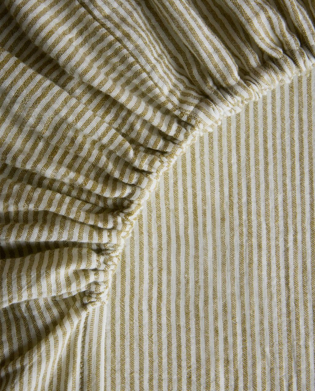 SÁBANA BAJERA INFANTIL GASA RAYAS