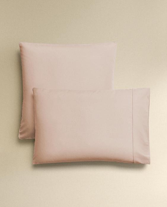 TAIE D’OREILLER PERCALE DE COTON (300 FILS)