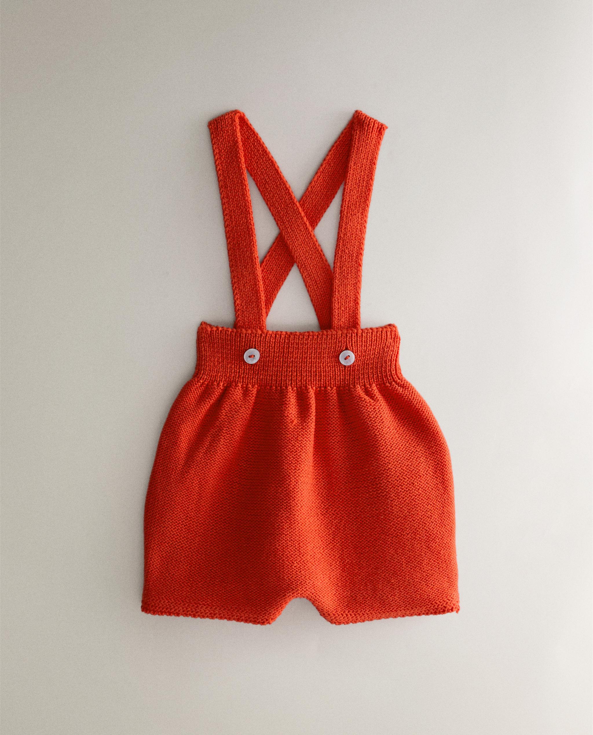 BABY CARDIGAN, DUNGAREES AND SOFT TOY product thumbnail 14