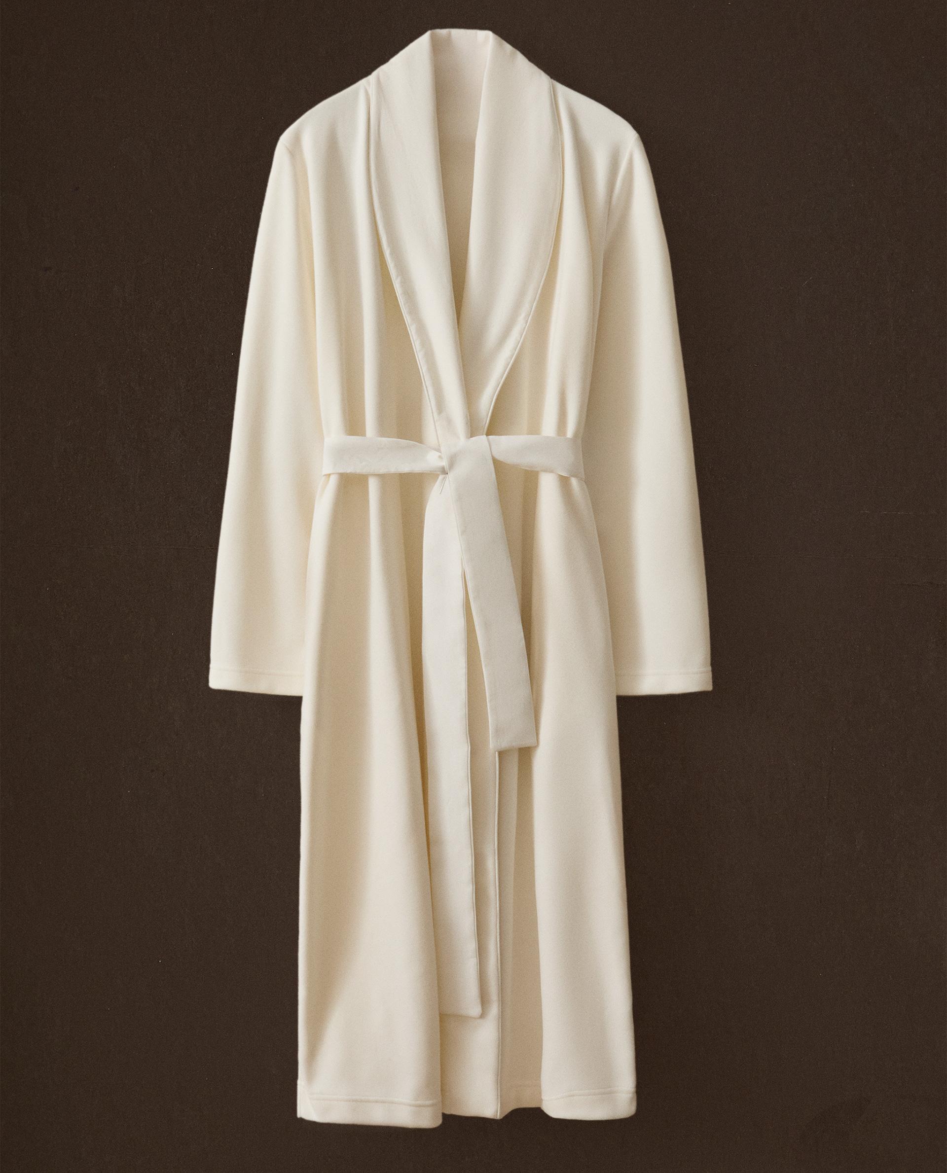 LONG FLEECE DRESSING GOWN LONG FLEECE DRESSING GOWN