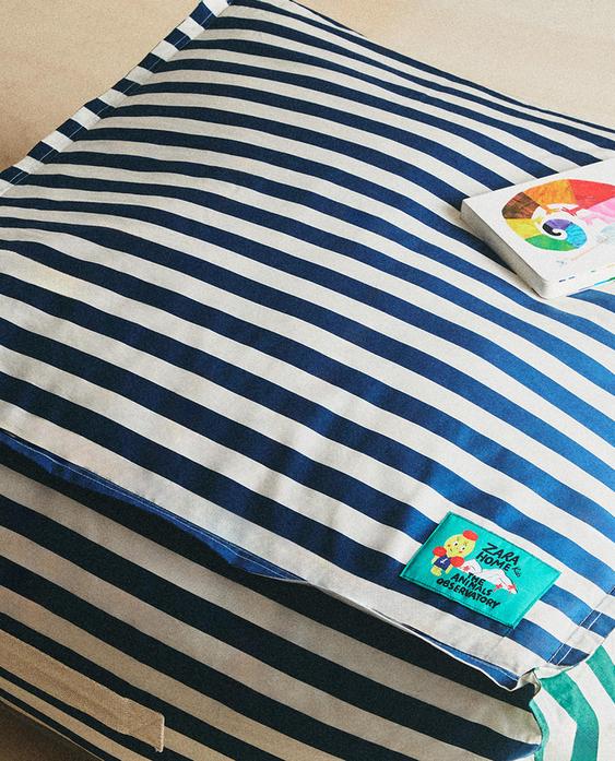 STRIPED POUF X THE ANIMALS OBSERVATORY