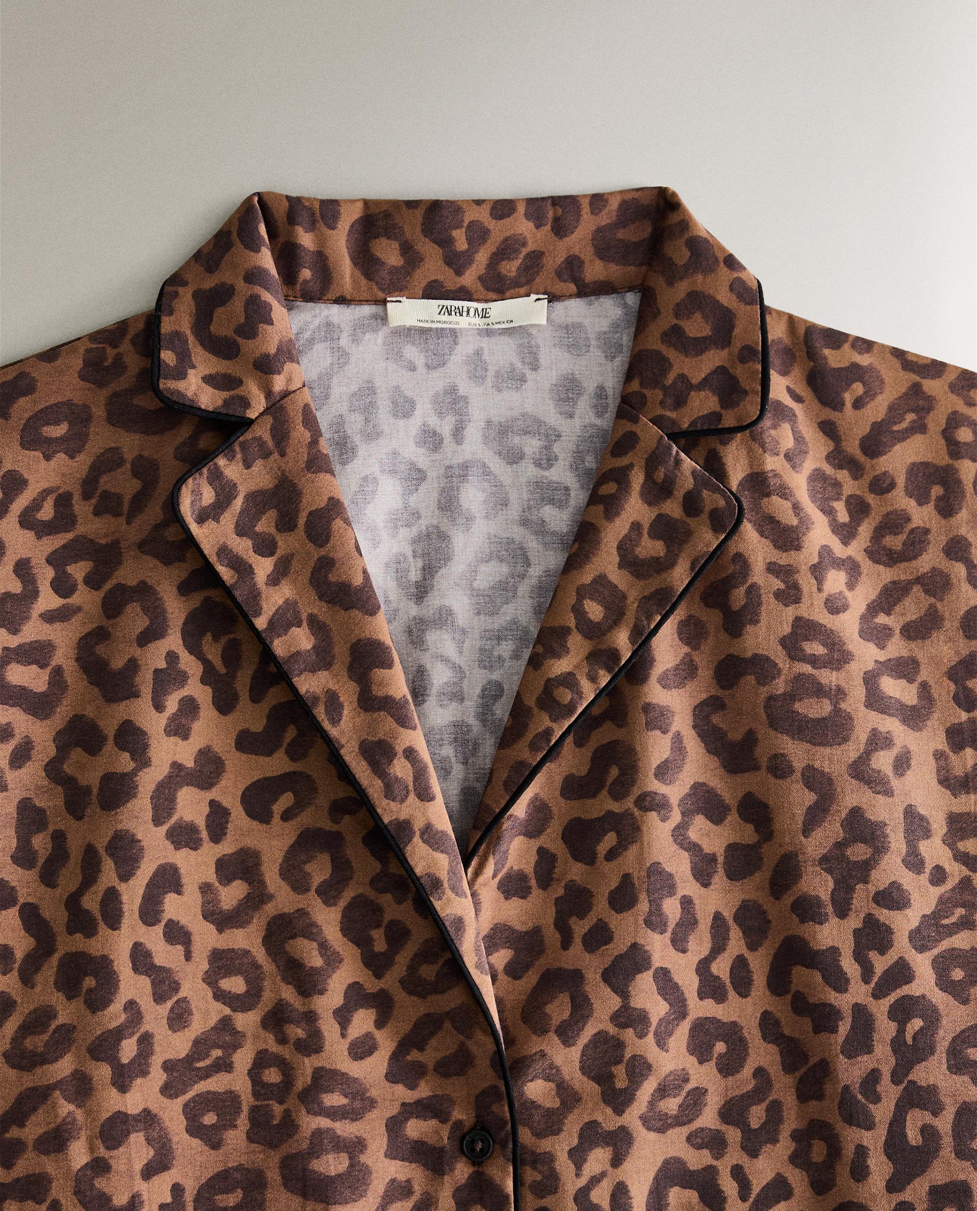 CAMISA LEOPARDO Zara Home United States of America