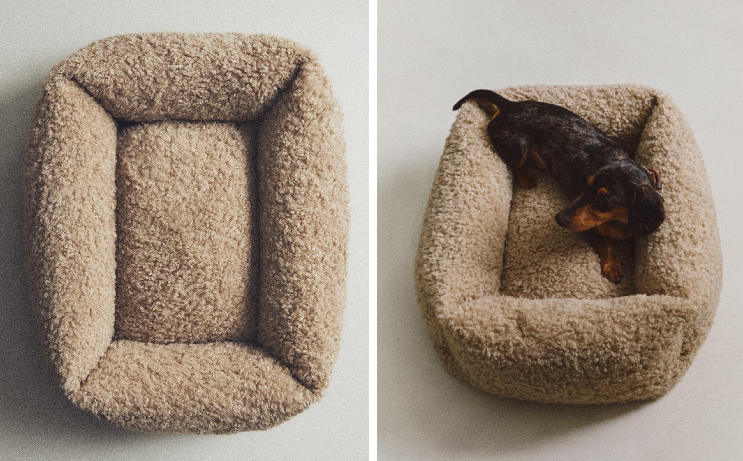 FAUX SHEARLING PET BED | Zara Home United States of America