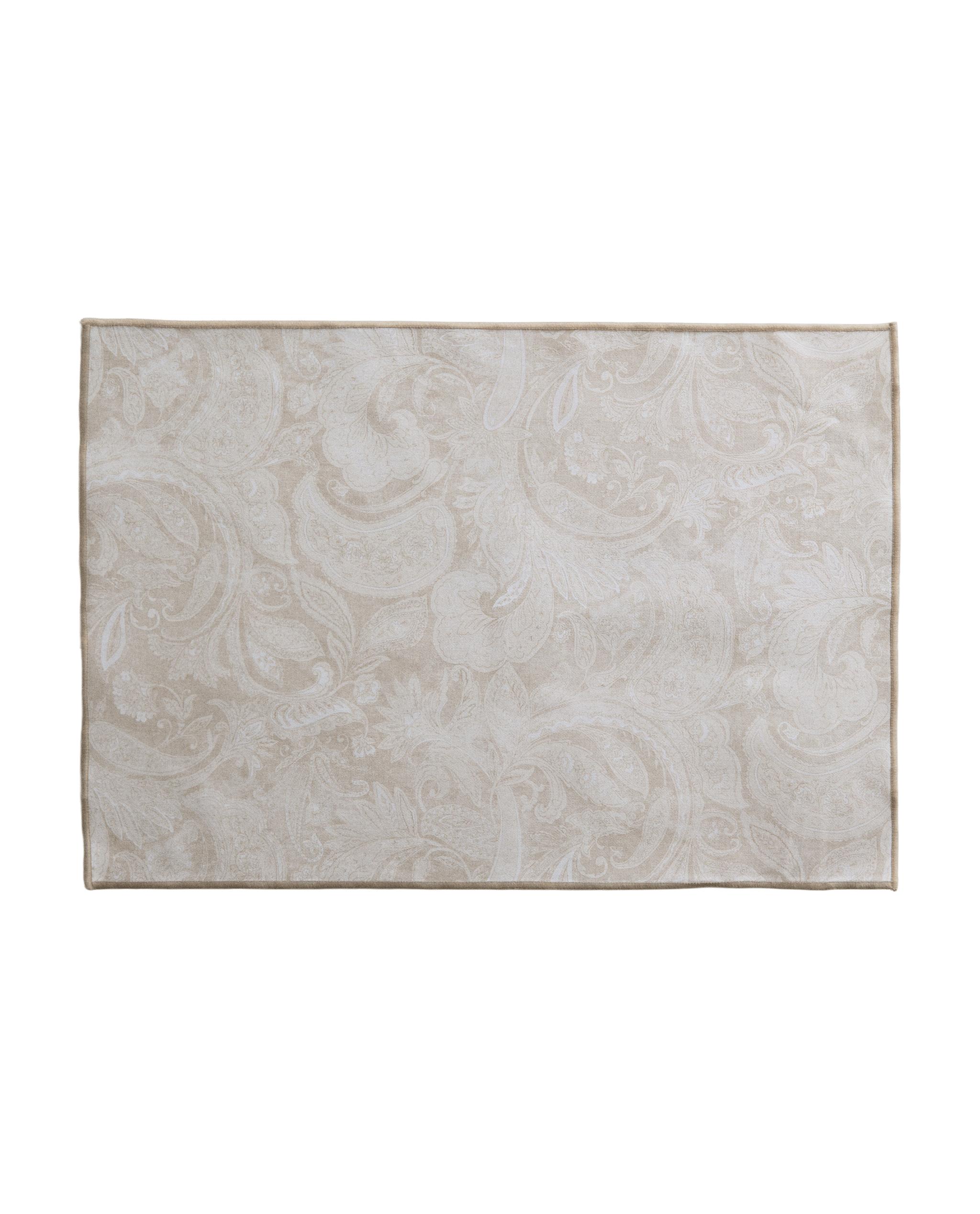 PAISLEY PRINT RESIN-COATED PLACEMAT product thumbnail 2