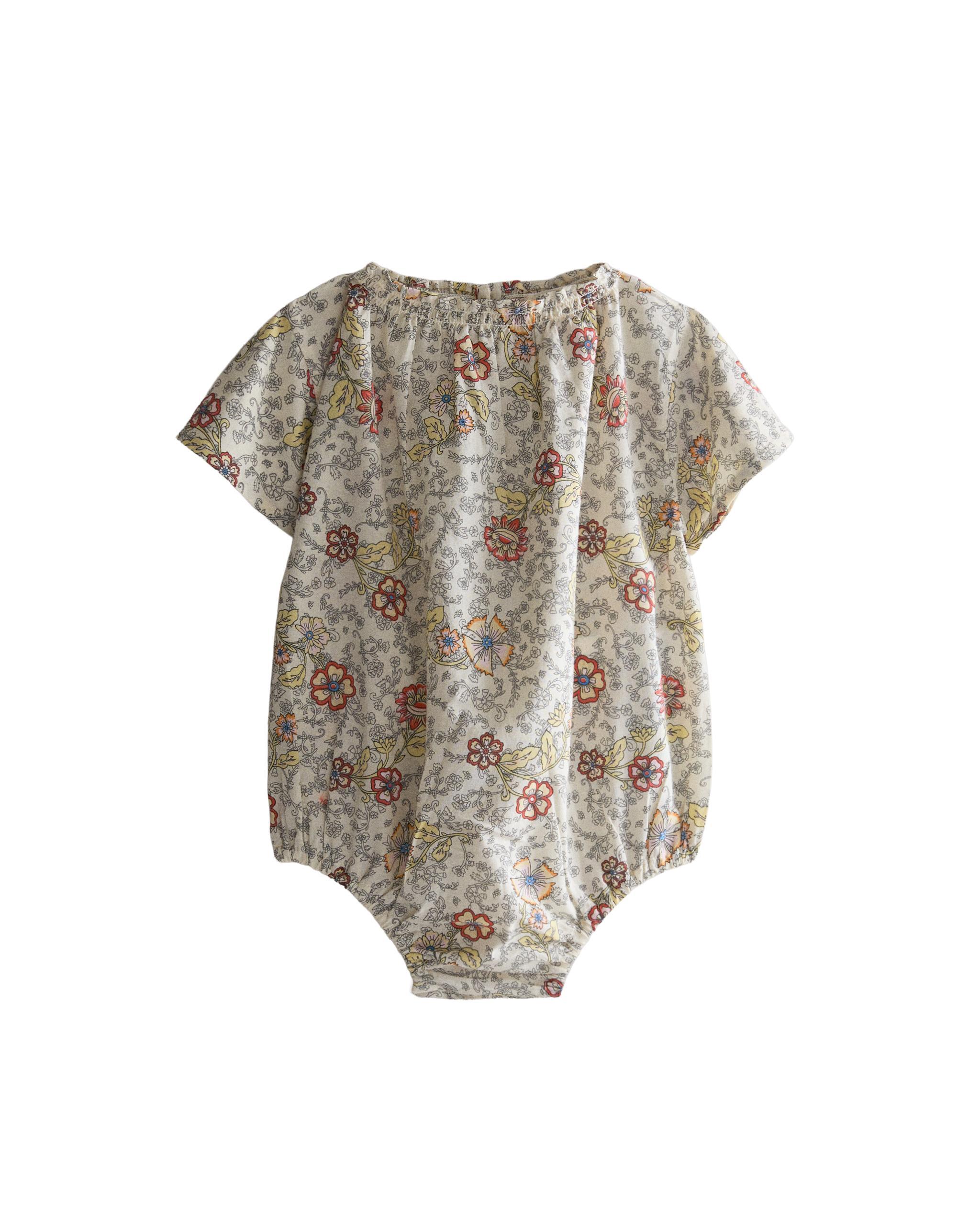 FLORAL PRINT BABY ROMPER product thumbnail 5