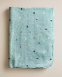 MICKEY & MINNIE ©DISNEY LETTERS FLEECE BABY BLANKET