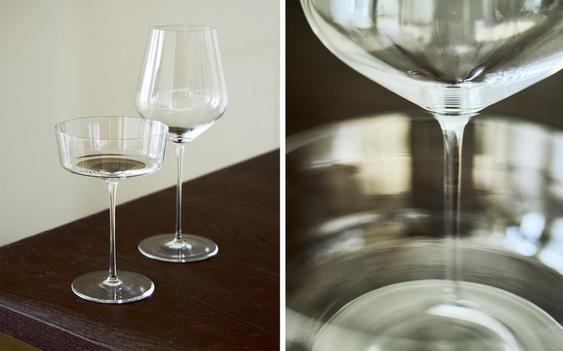 FLERPACK MED KONISKA GLAS I KRISTALLIN GLAS
