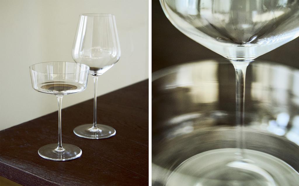 CONICAL CRYSTALLINE GLASSWARE CONICAL CRYSTALLINE GLASSWARE