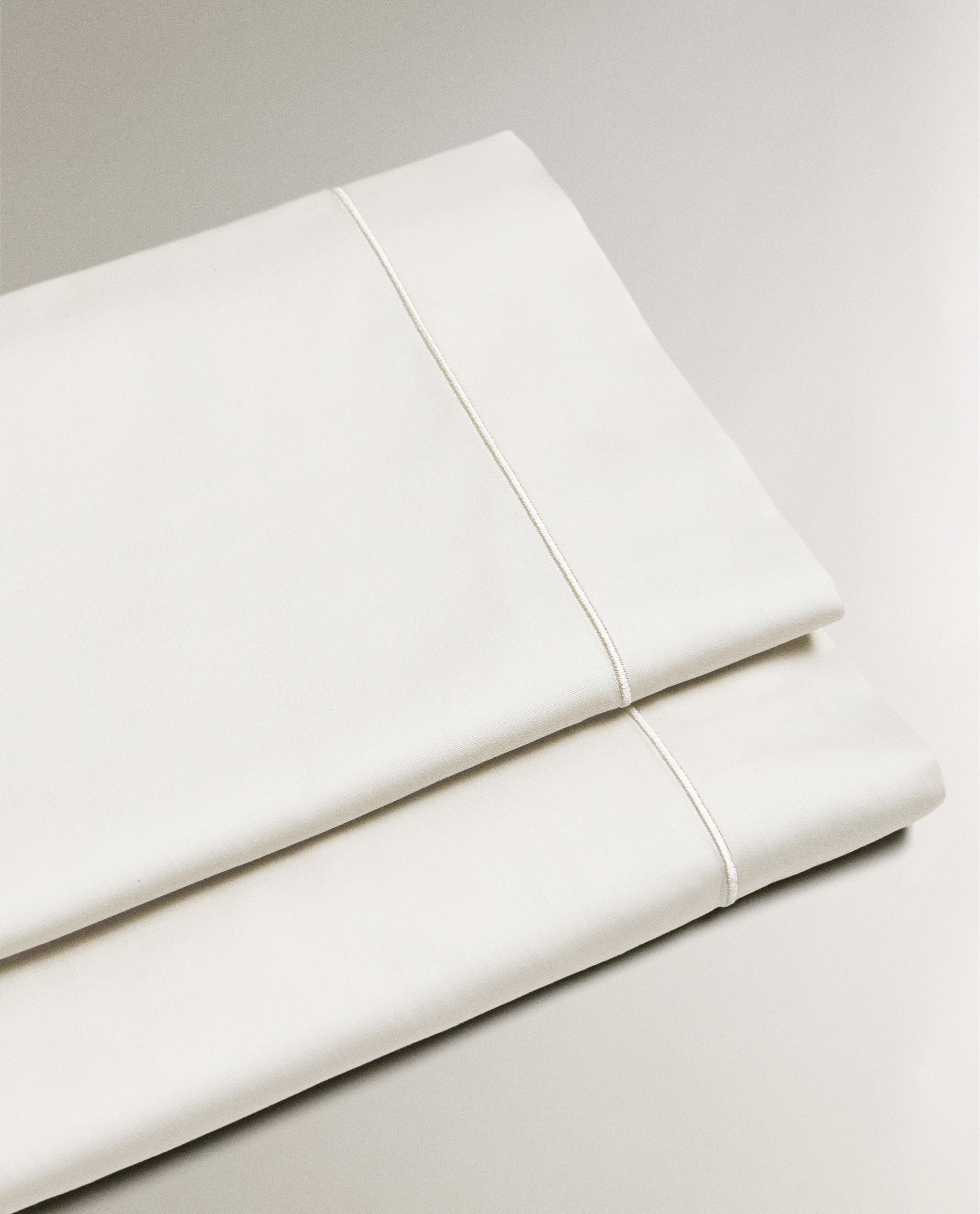 SATEEN FLAT SHEET WITH TRIM (300 THREAD COUNT) product thumbnail 5