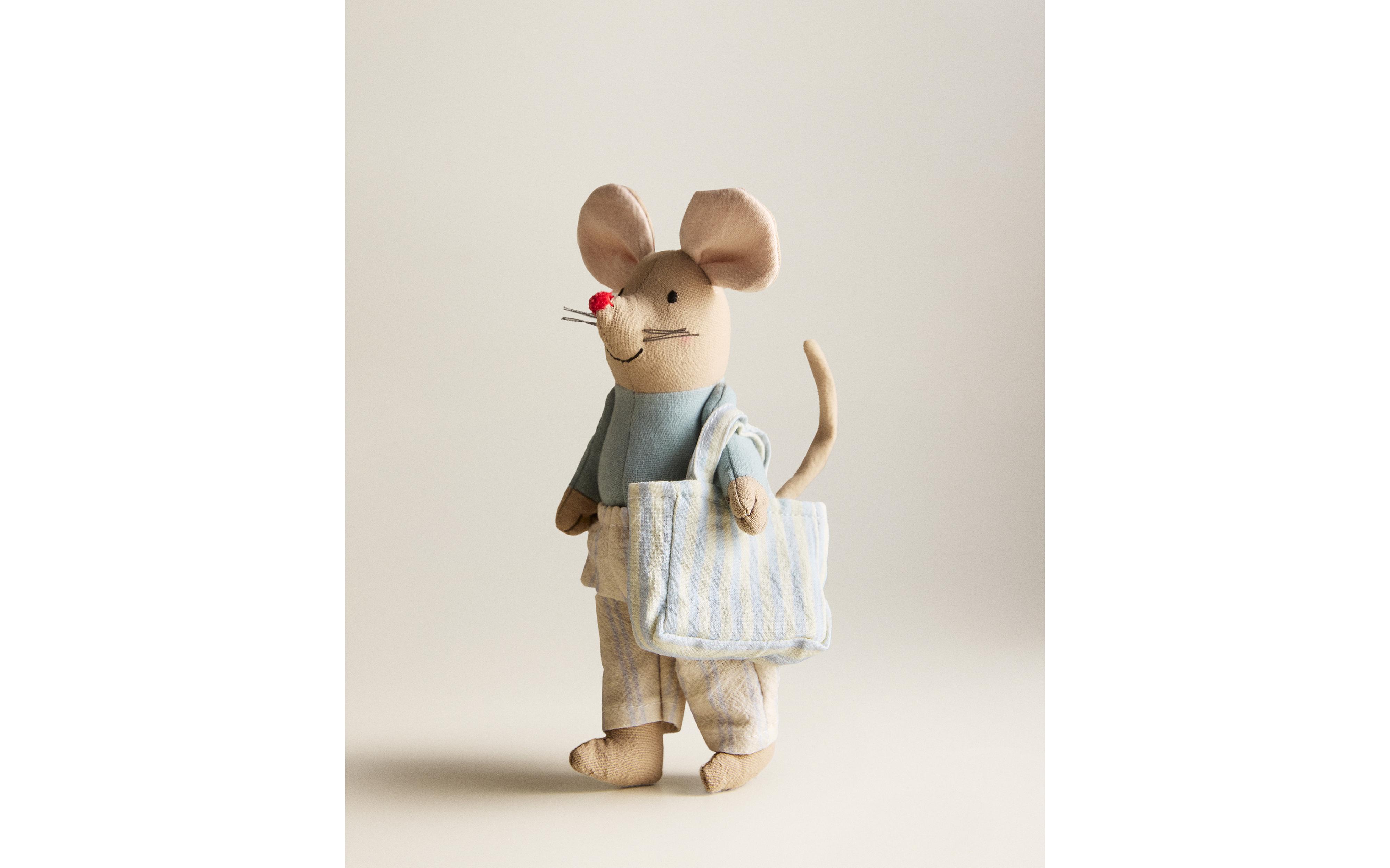 LITTLE MOUSE SOFT TOY AND MINI DOOR product thumbnail 6