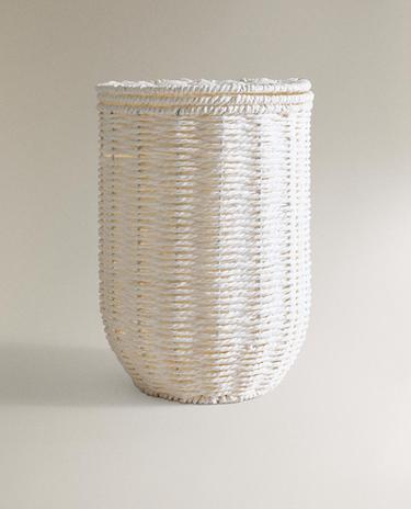 BATHROOM TRASH CAN WITH REMOVABLE LID