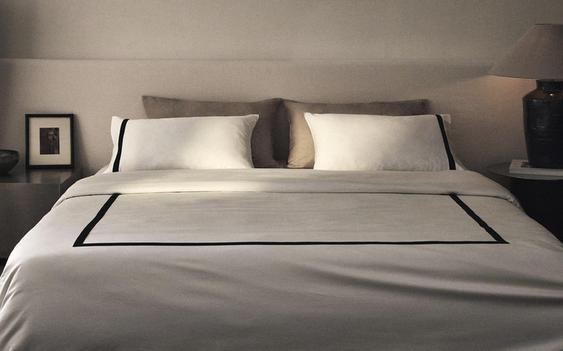 HOUSSE DE COUETTE SATIN FRISE