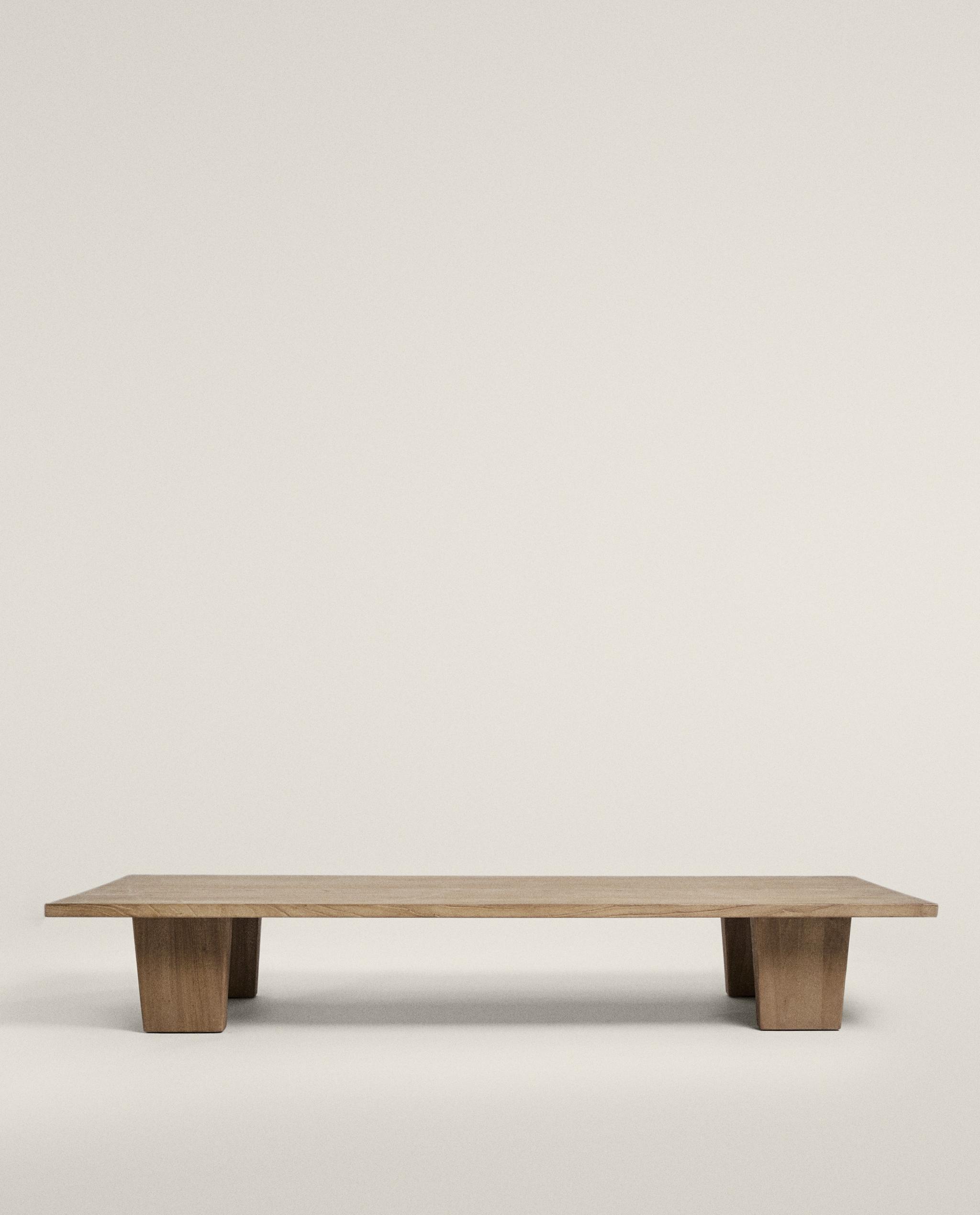TABLE BASSE BOIS D’ORME — Zara Home
