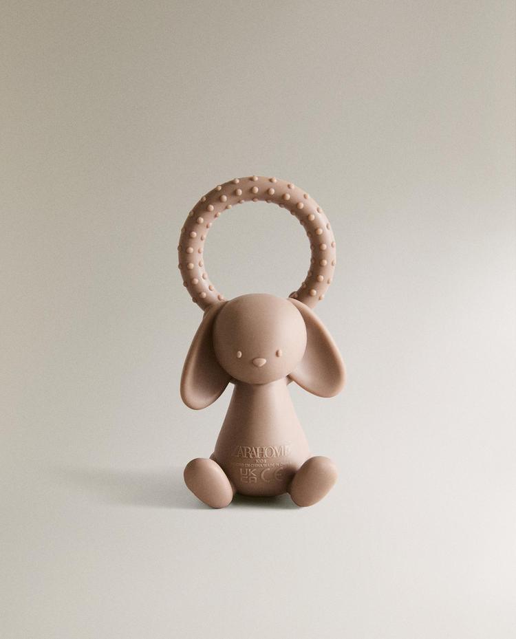 RABBIT SILICONE BABY TEETHER RABBIT SILICONE BABY TEETHER