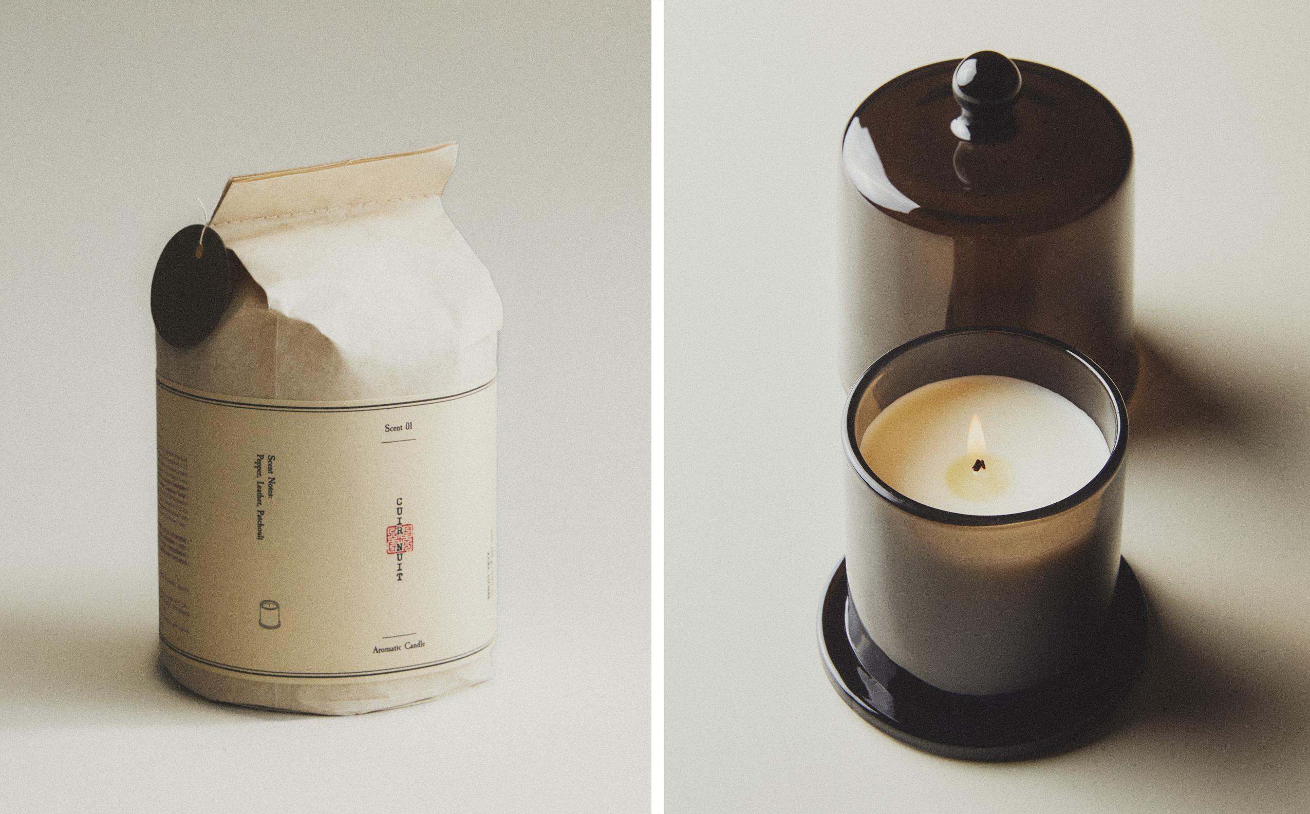 (140 G) CUIR NUIT SCENTED CANDLE
