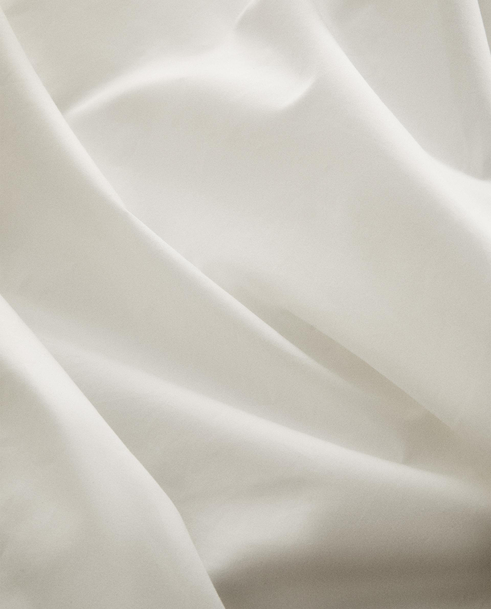 サテン ボックスシーツ | 高さ40CM（500スレッド） | Zara Home
