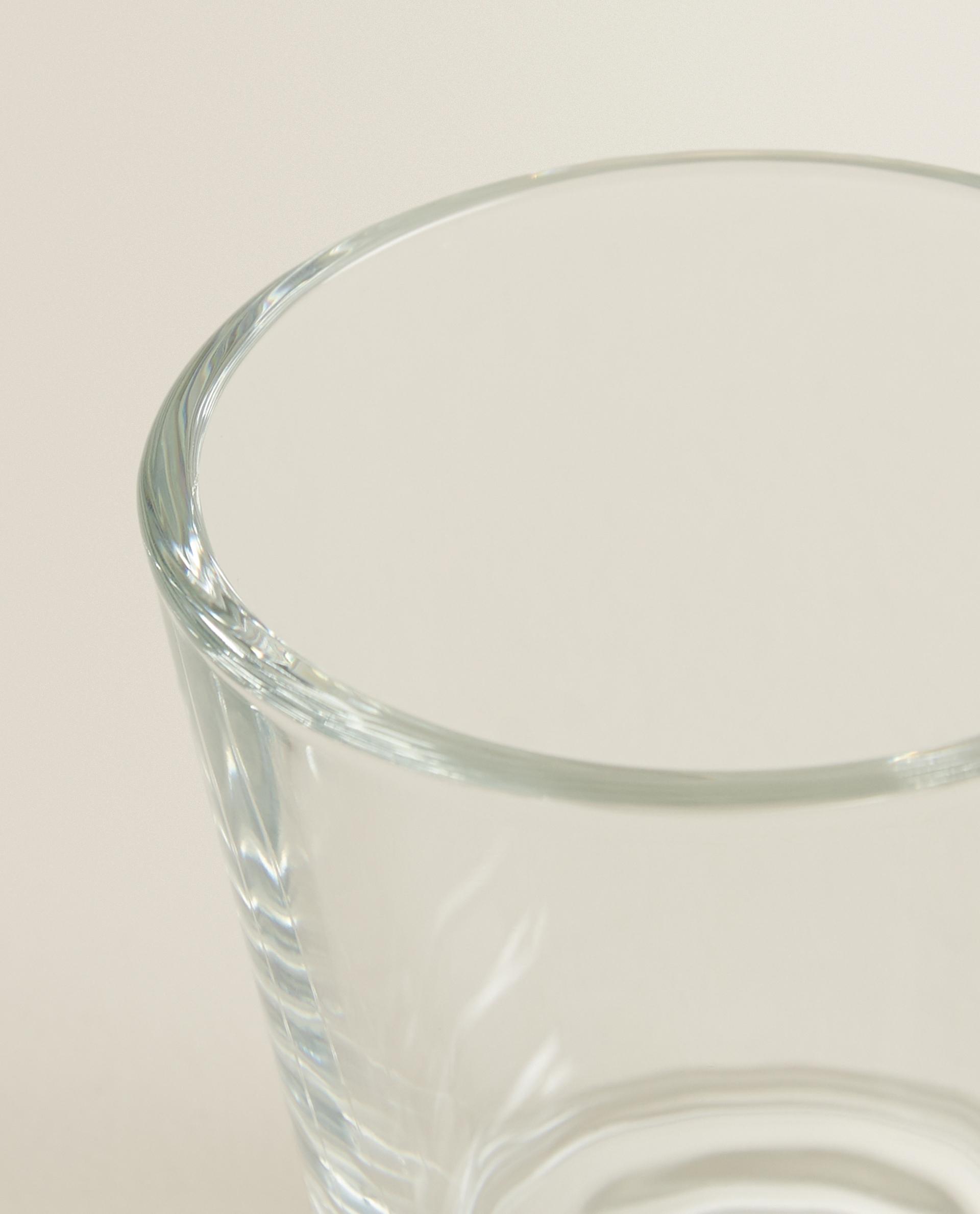 TRANSPARENT GLASS CAPPUCCINO CUP product thumbnail 18