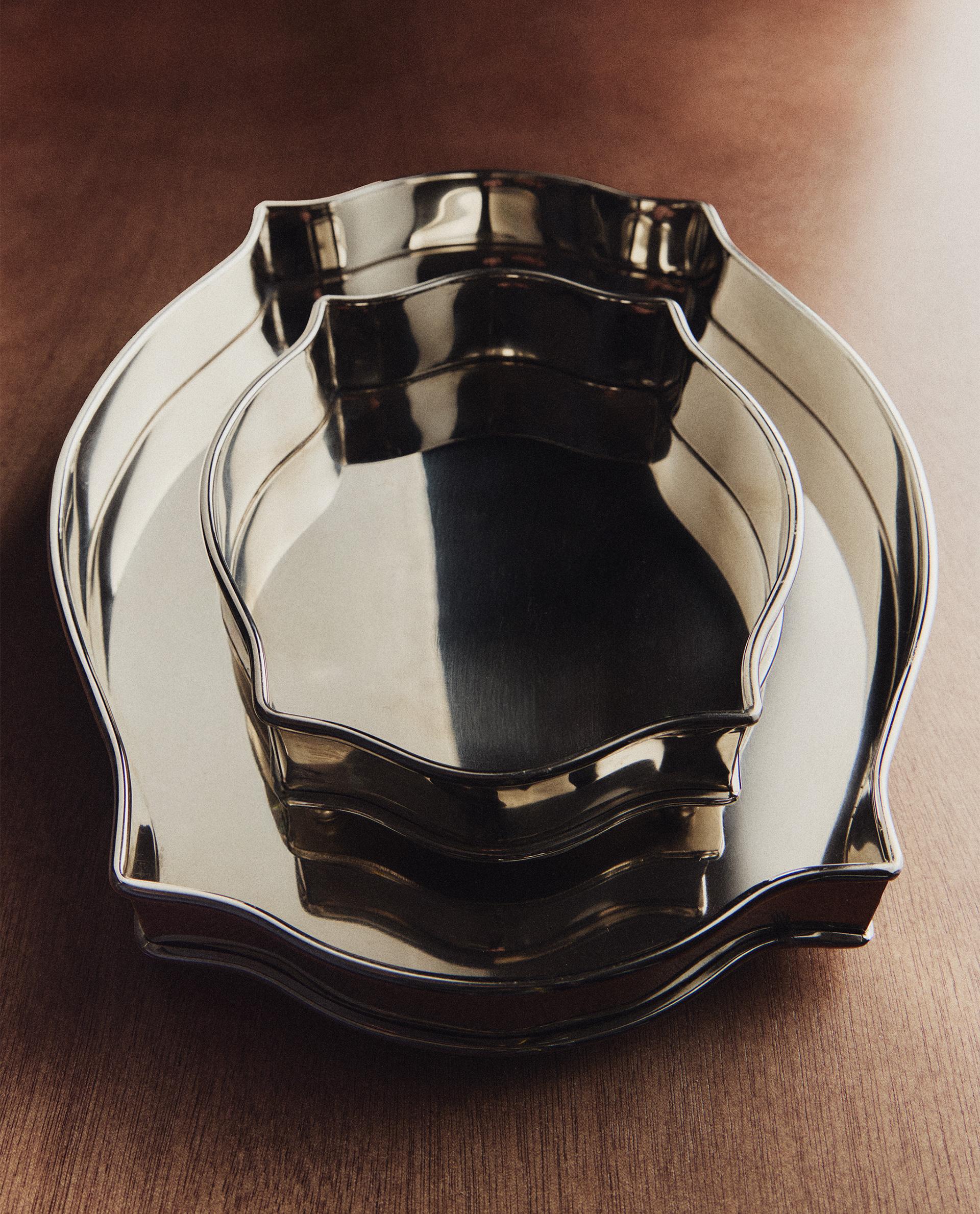 SILVER STEEL TRAY SILVER STEEL TRAY