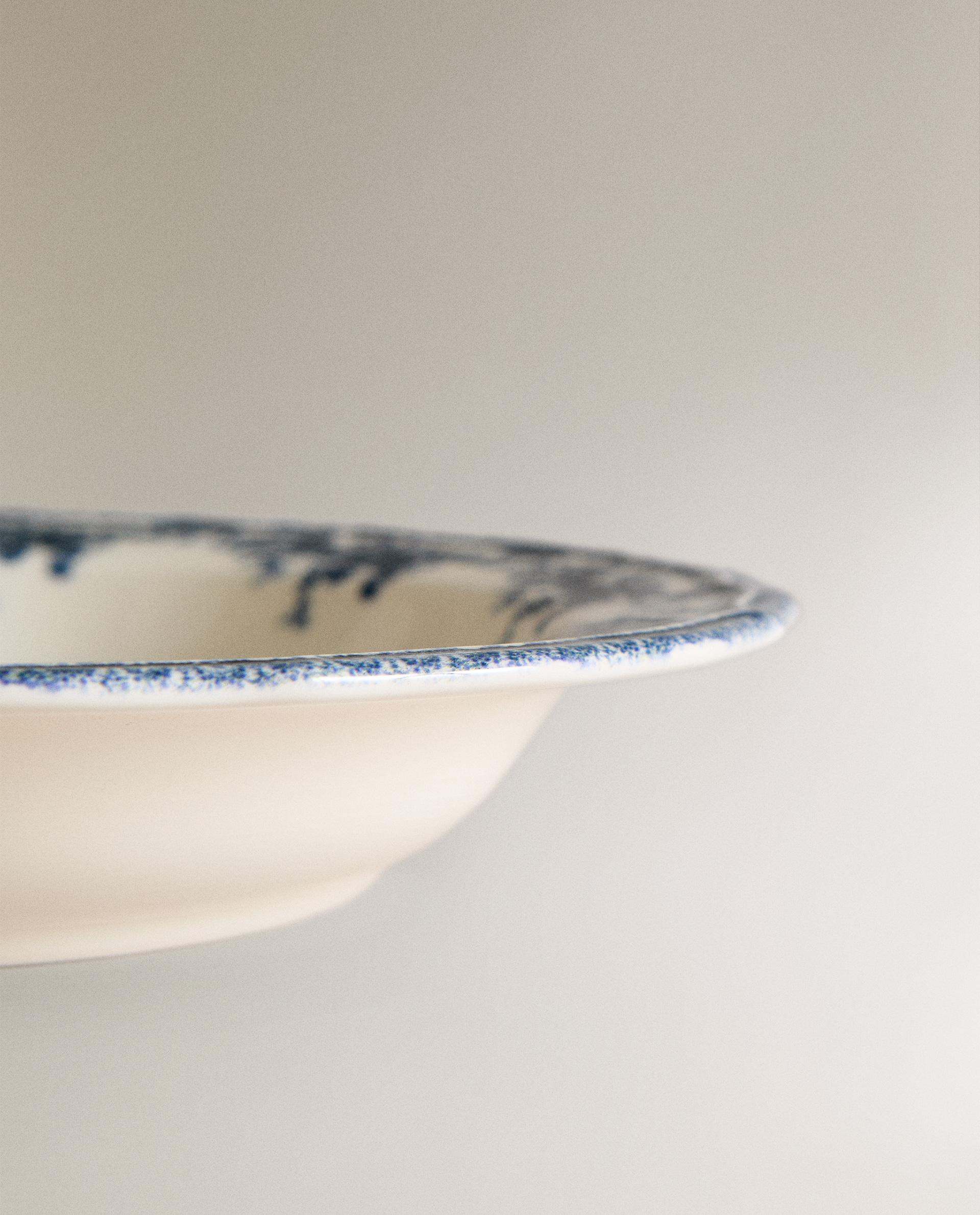 ブルー フローラル アースンウェア テーブルウェア | Zara Home 日本/Japan