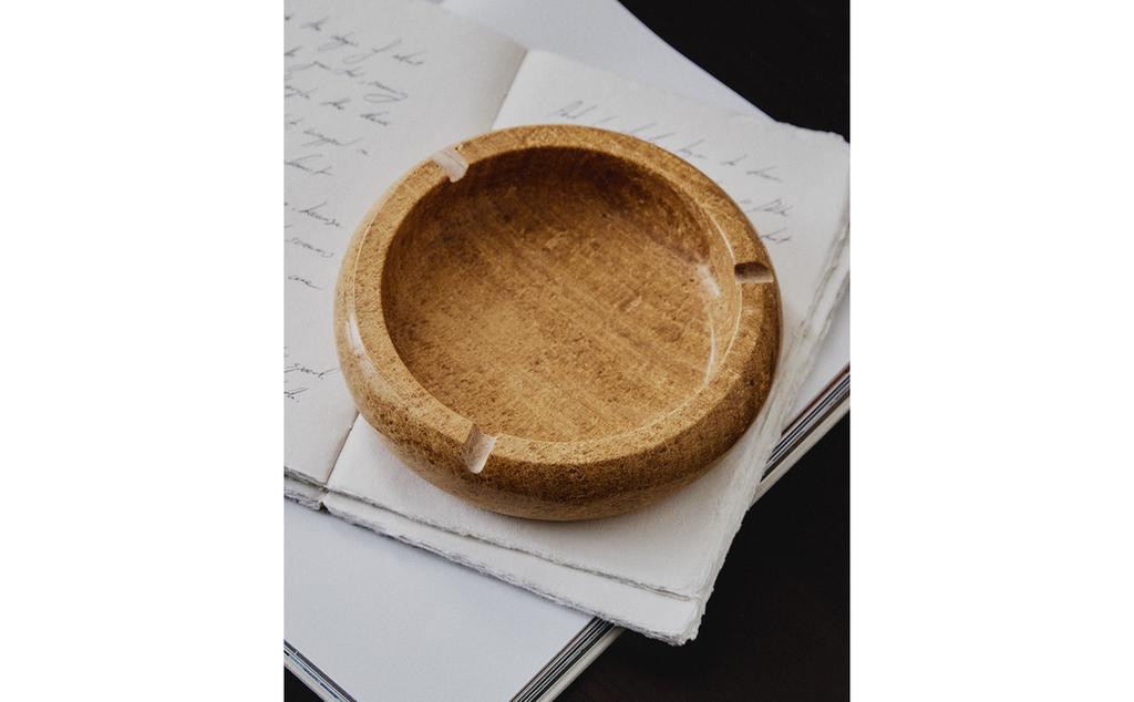 ROUND MARBLE ASHTRAY ROUND MARBLE ASHTRAY