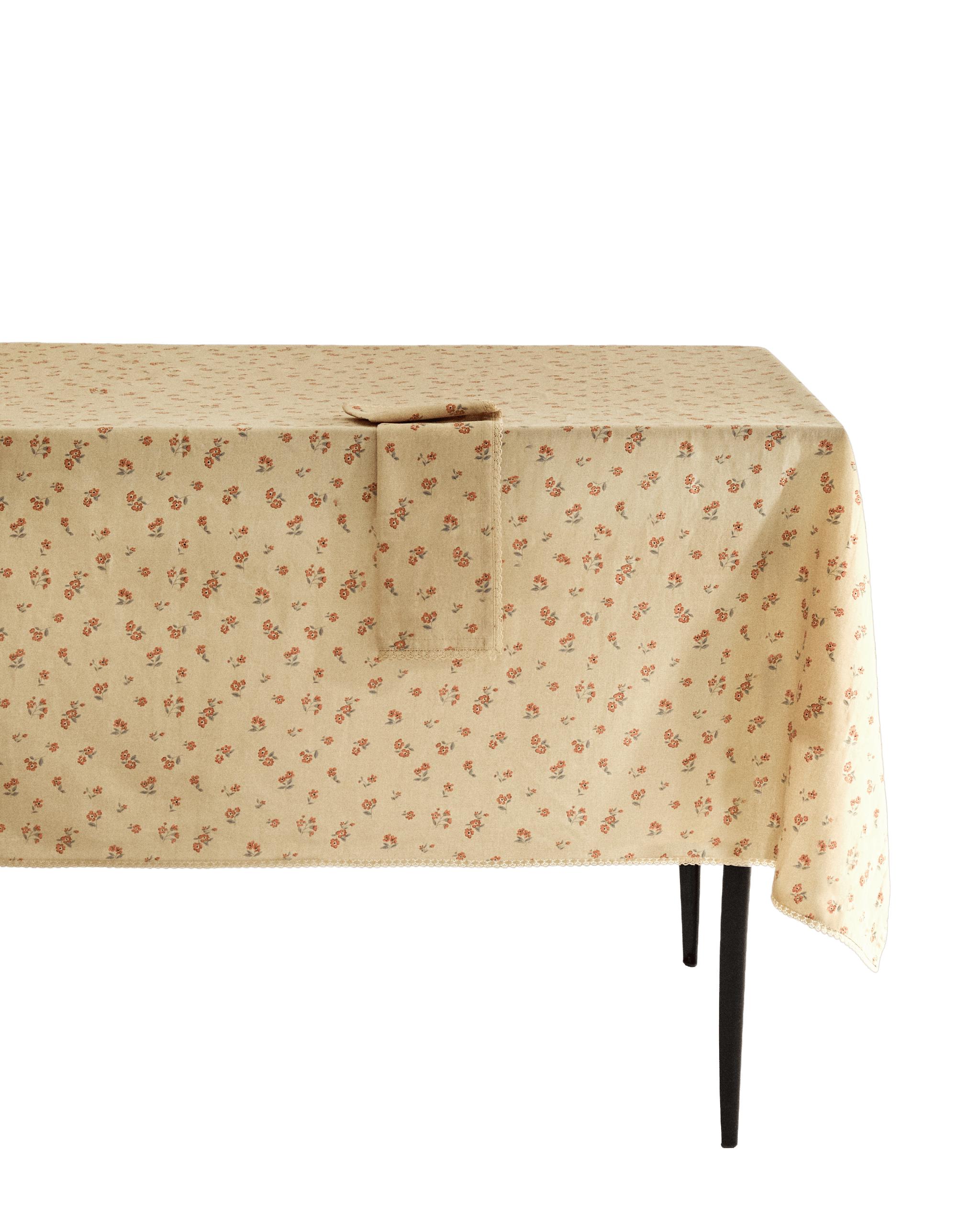 ワイルドフラワー レーストリム テーブルクロス | Zara Home 日本/Japan