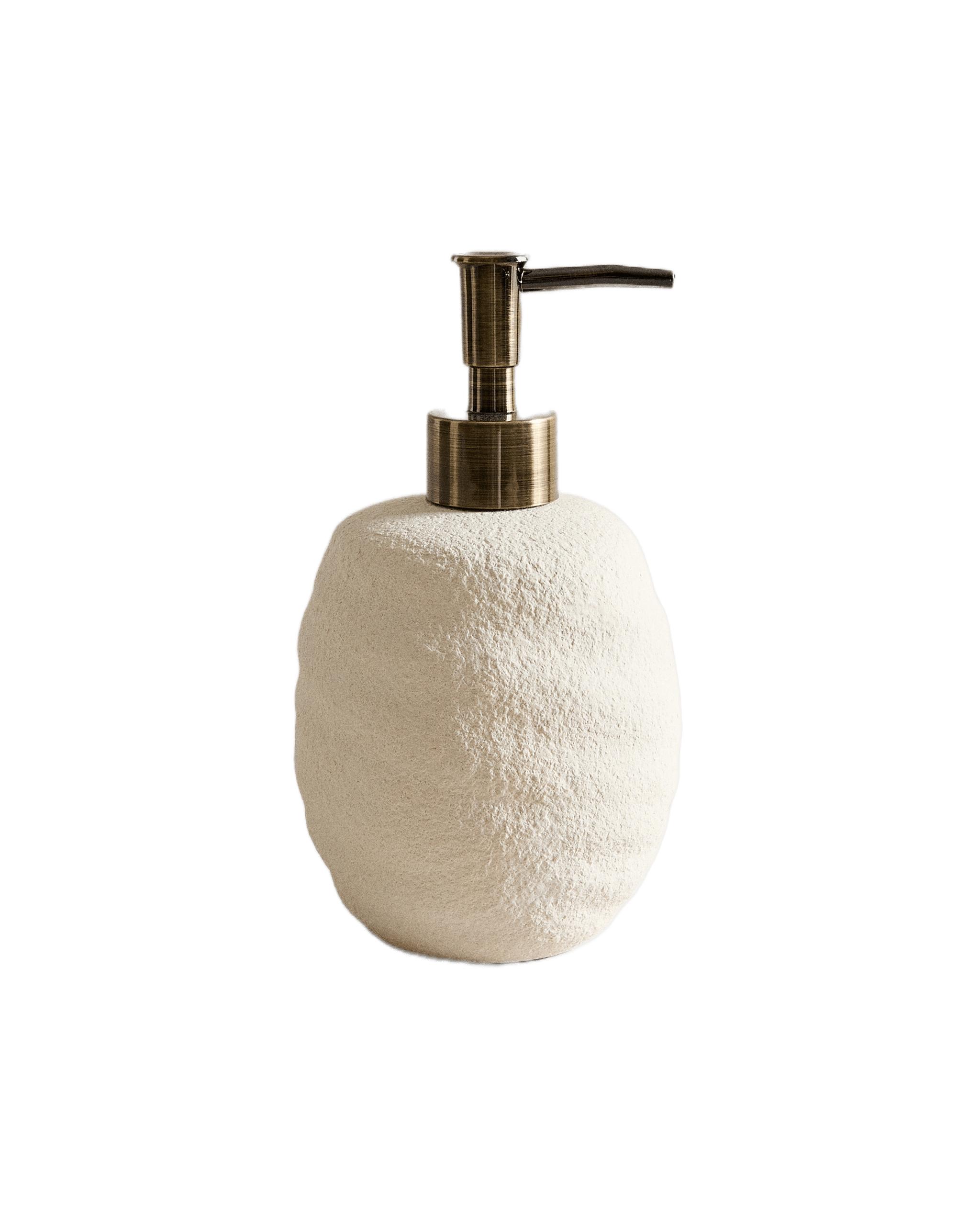 TEXTURED CERAMIC SOAP DISPENSER | Zara Home United States of America