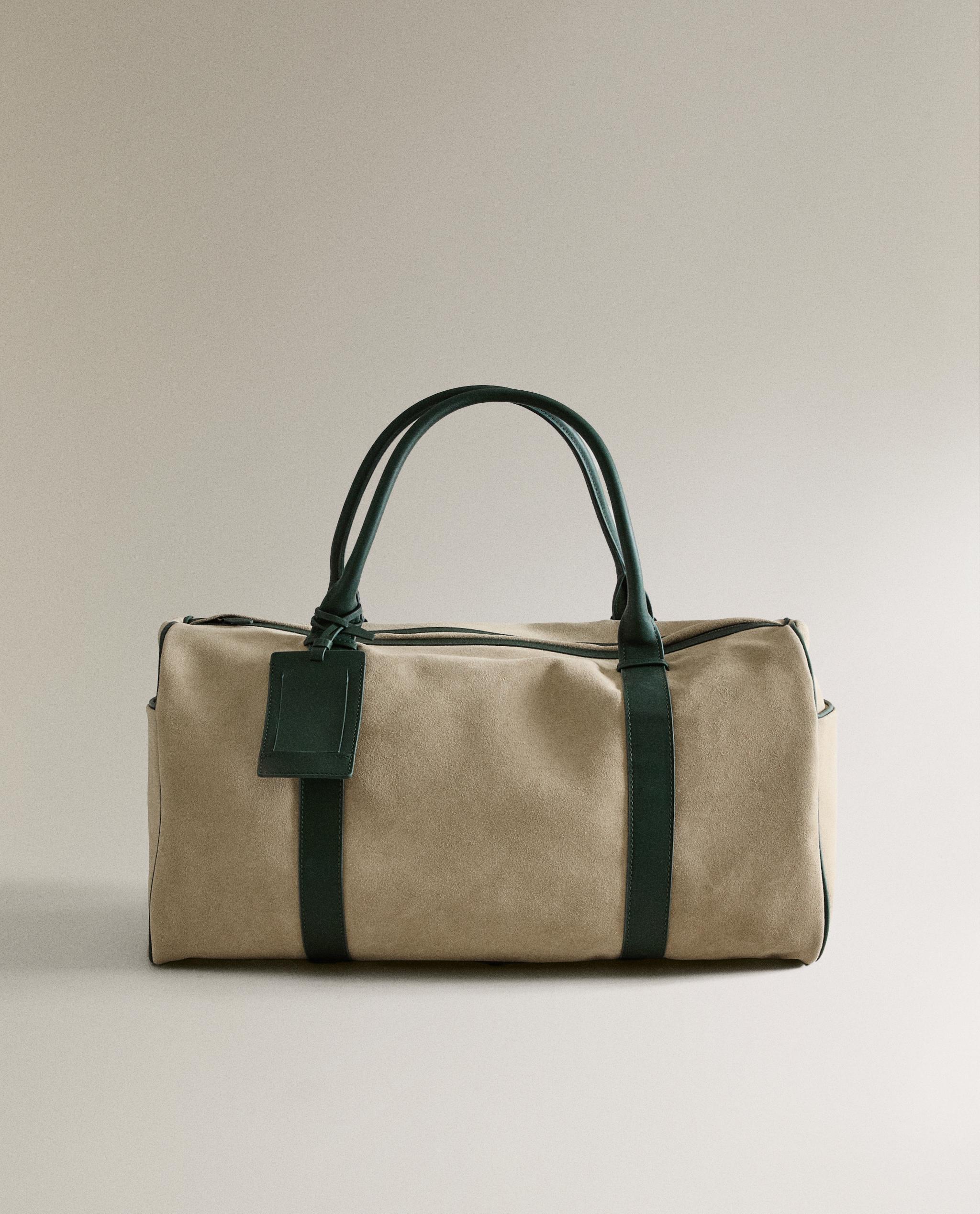 LEATHER TRAVEL BAG | Zara Home United States of America