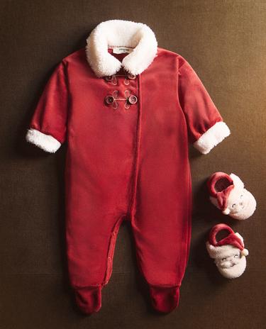 CHILDREN’S FATHER CHRISTMAS ROMPER