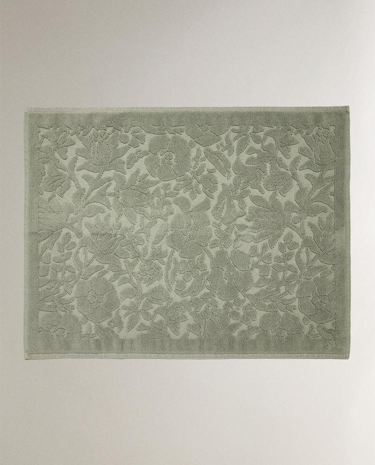 سجادة حمام جاكار قطن مانعة للانزلاق