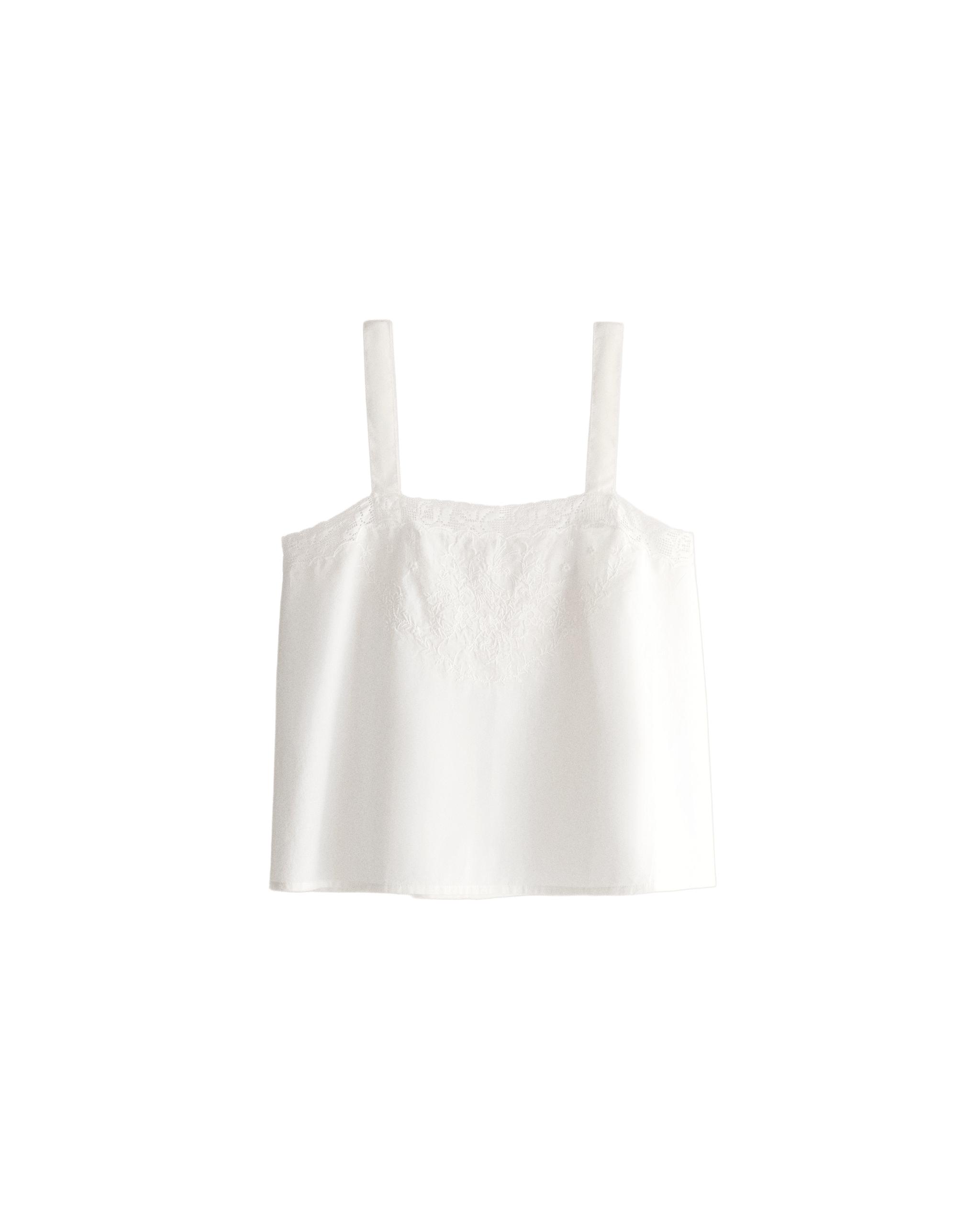 COTTON TOP WITH EMBROIDERY product thumbnail 8