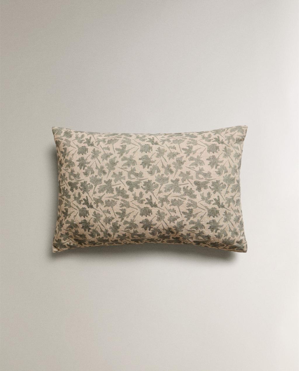 FLORAL CUSHION COVER