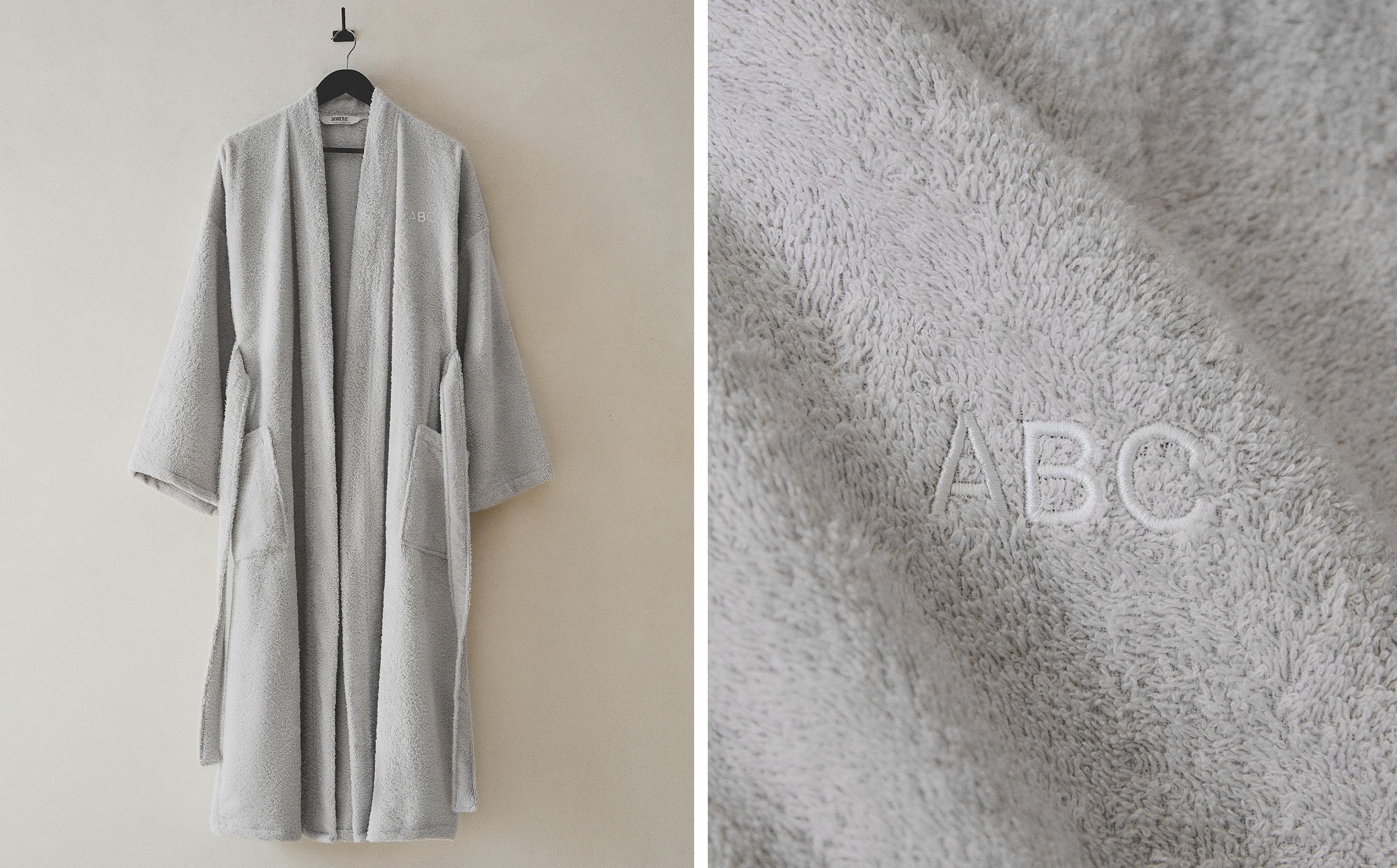 (420 GXM²) COTTON BATHROBE