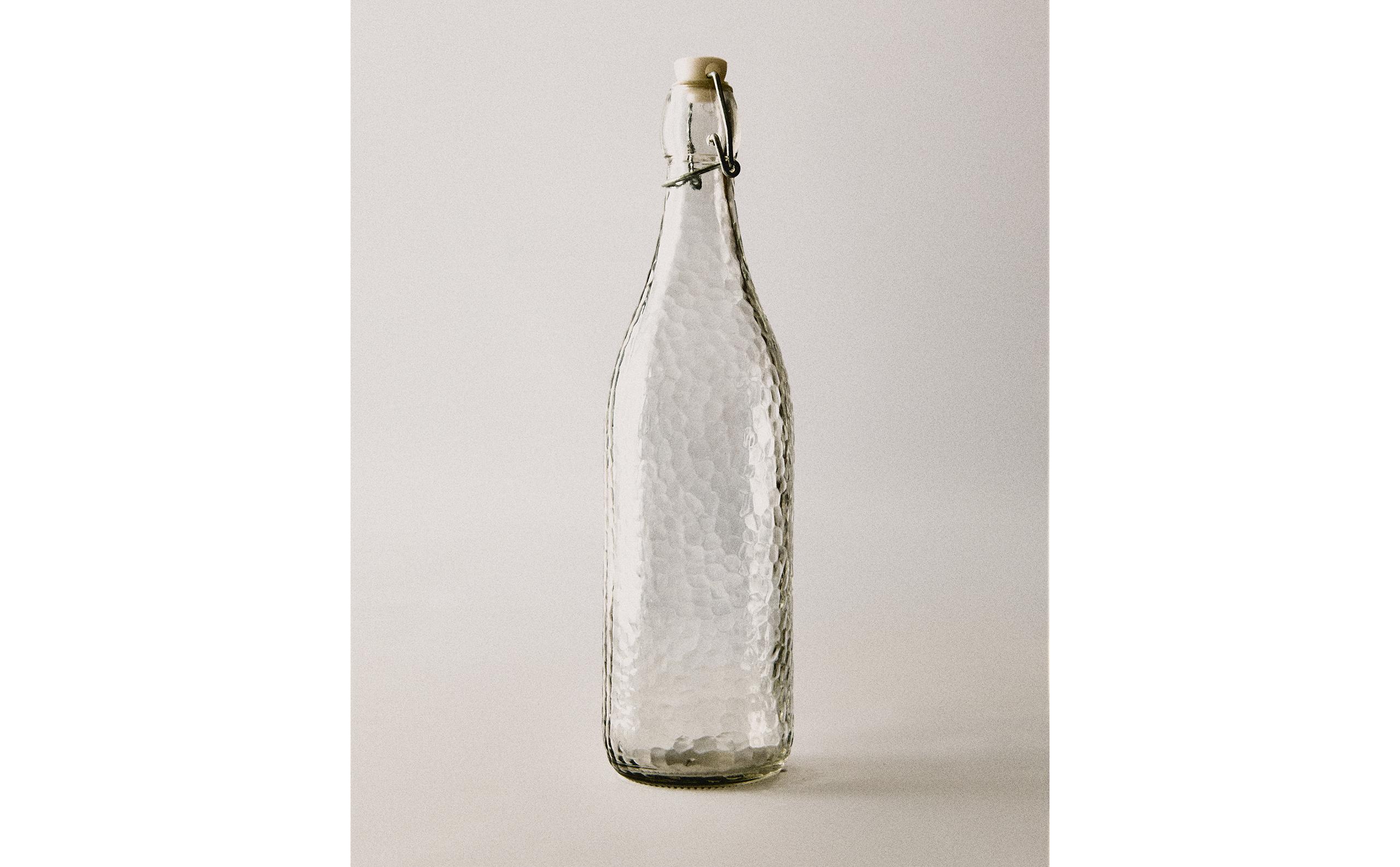 スペイン製 ガラスボトル 特大 ZARA BOTTLE WITH CERAMIC STOPPER | Zara Home United States of America