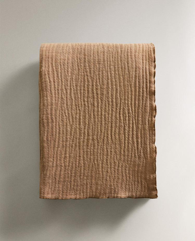 REVERSIBLE COTTON THROW