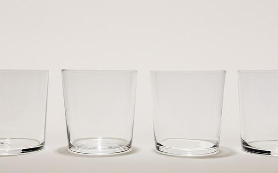 PACK OF TALL GLASS TUMBLERS (PACK OF 4)