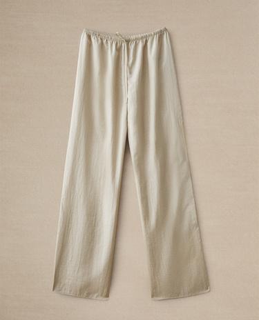 PANTALON FINITION SATINÉE
