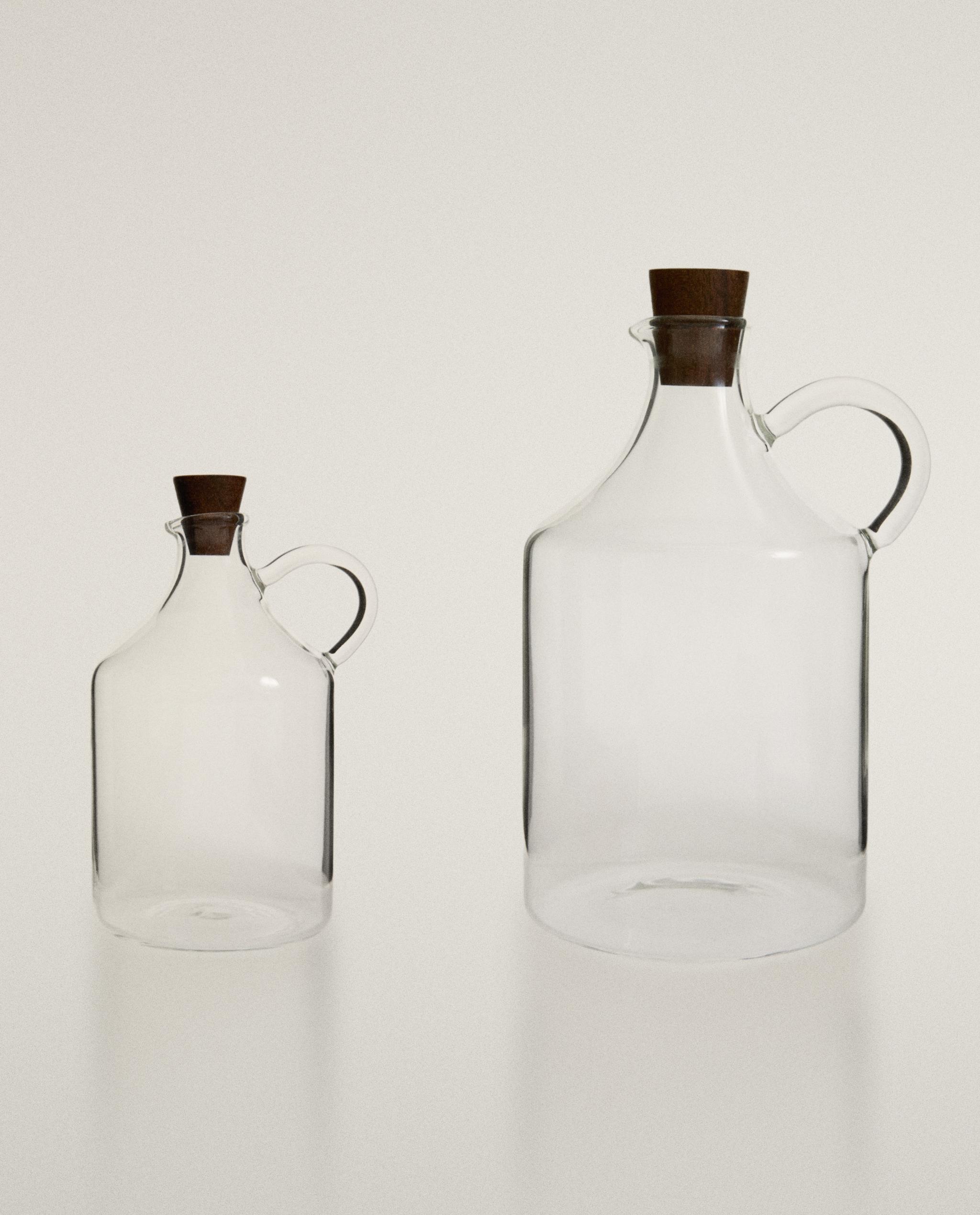 BOROSILICATE GLASS OIL/VINEGAR CRUET product thumbnail 5