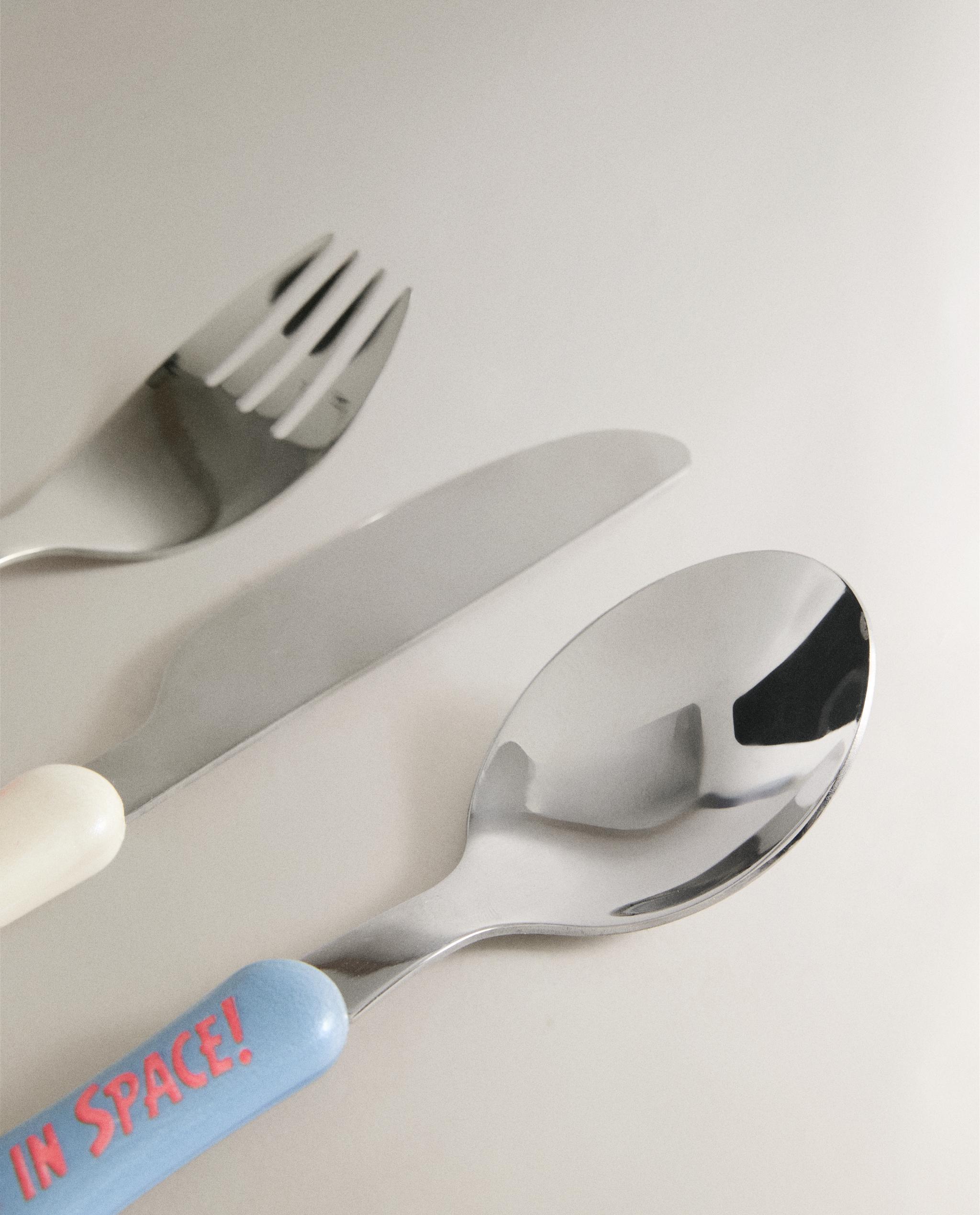 CHILDREN'S SPACE CUTLERY SET product thumbnail 6