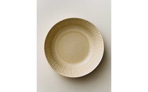 SCORED STONEWARE SOUP PLATE