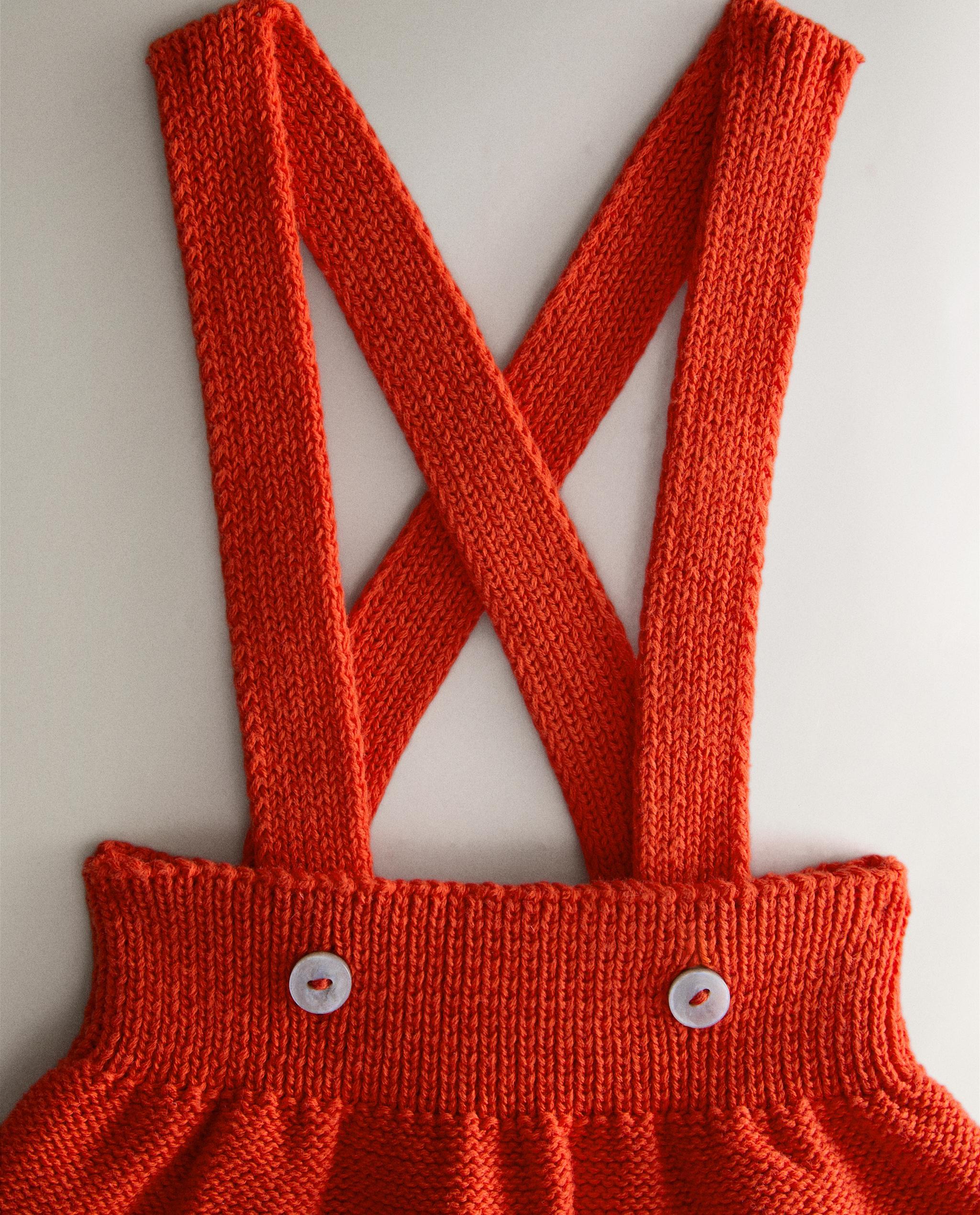 BABY CARDIGAN, DUNGAREES AND SOFT TOY product thumbnail 12