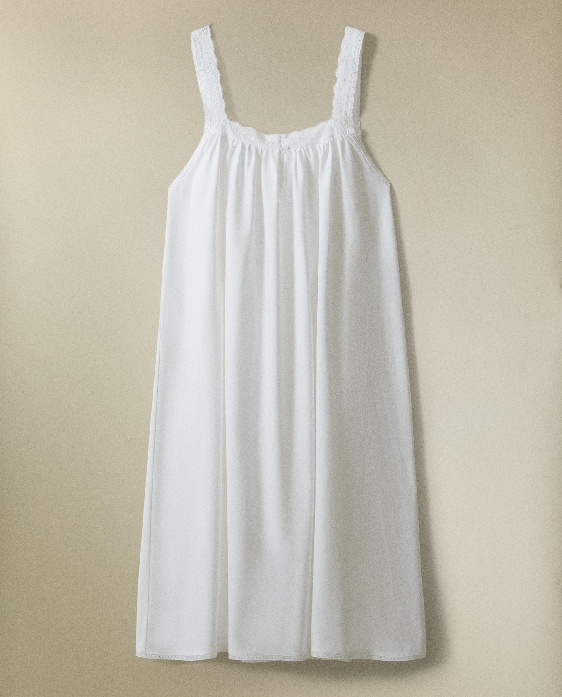 ZARA HOME ザラホーム パジャマ ルームウェア レース コットン 白 ZARA HOME - ZARA HOME ザラホーム パジャマ ルームウェア