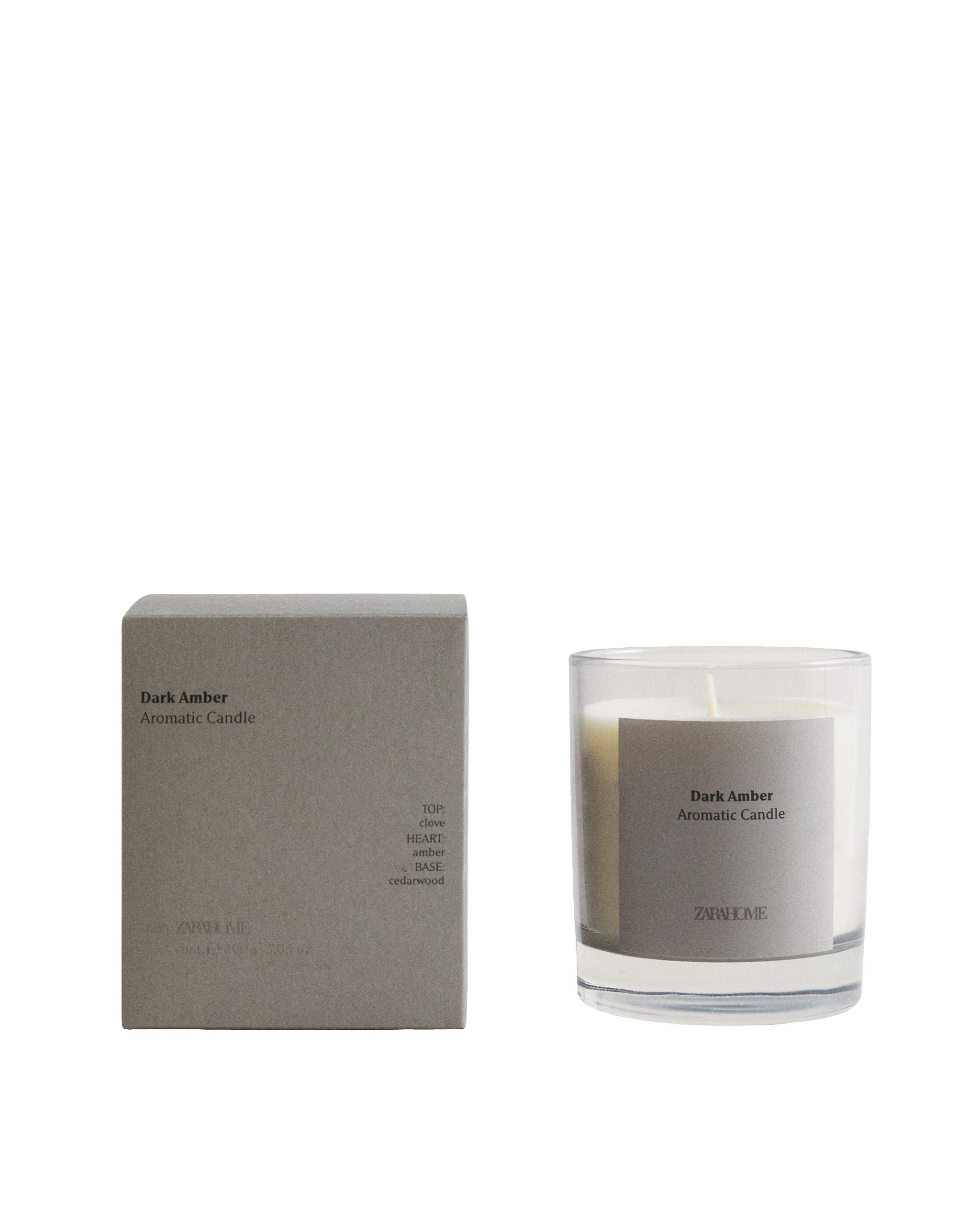 (200 G) DARK AMBER SCENTED CANDLE product thumbnail 5