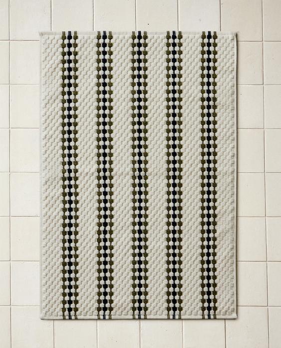 GEOMETRIC TEXTURED BATH MAT GEOMETRIC TEXTURED BATH MAT