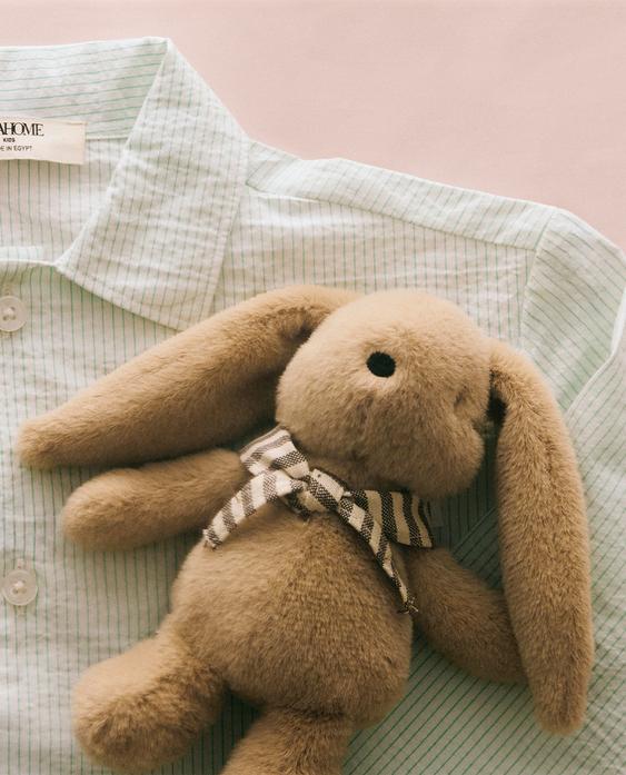 KIDS' BUNNY SOFT TOY WITH BOX