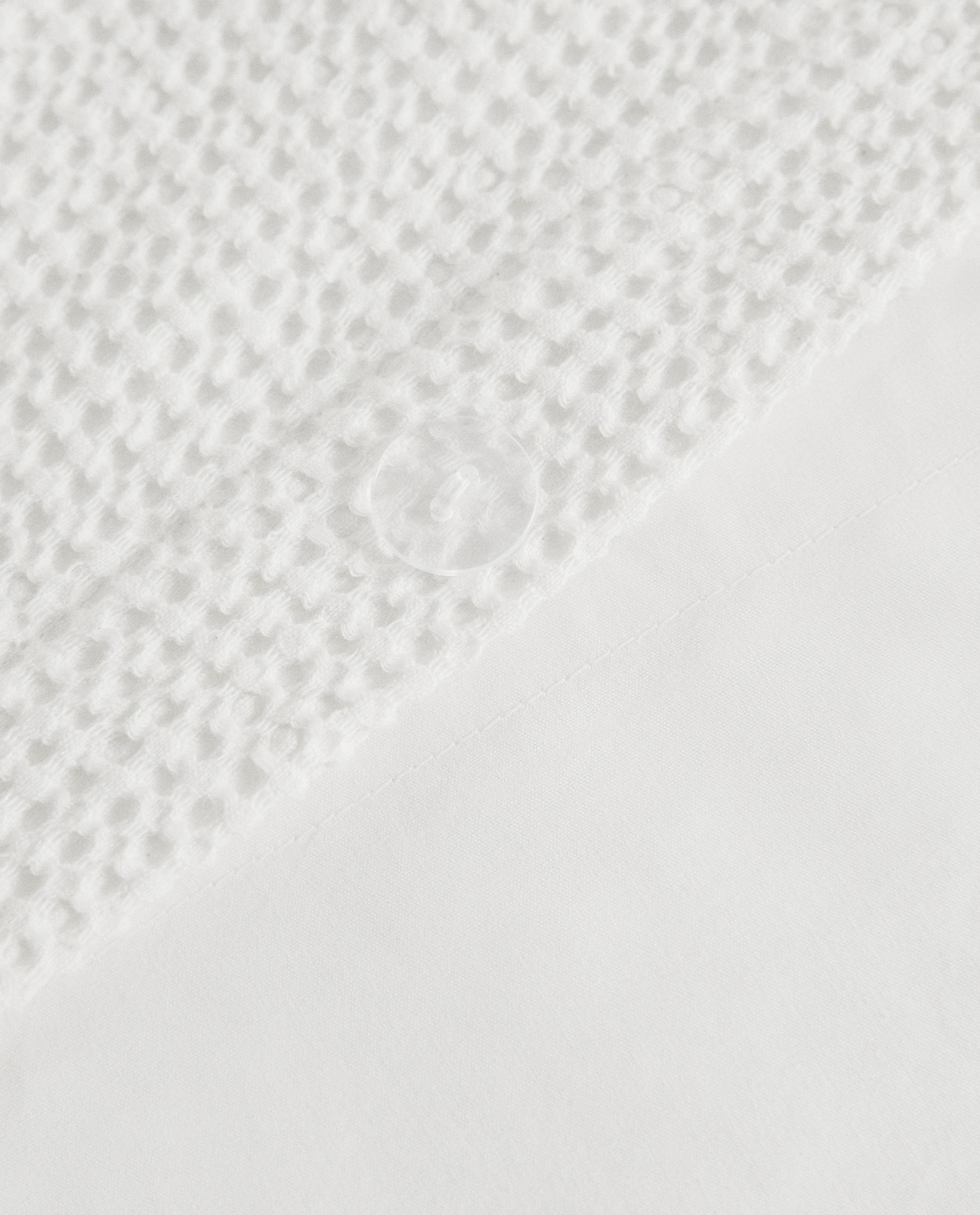 MINI WAFFLE-KNIT COTTON DUVET COVER product thumbnail 4