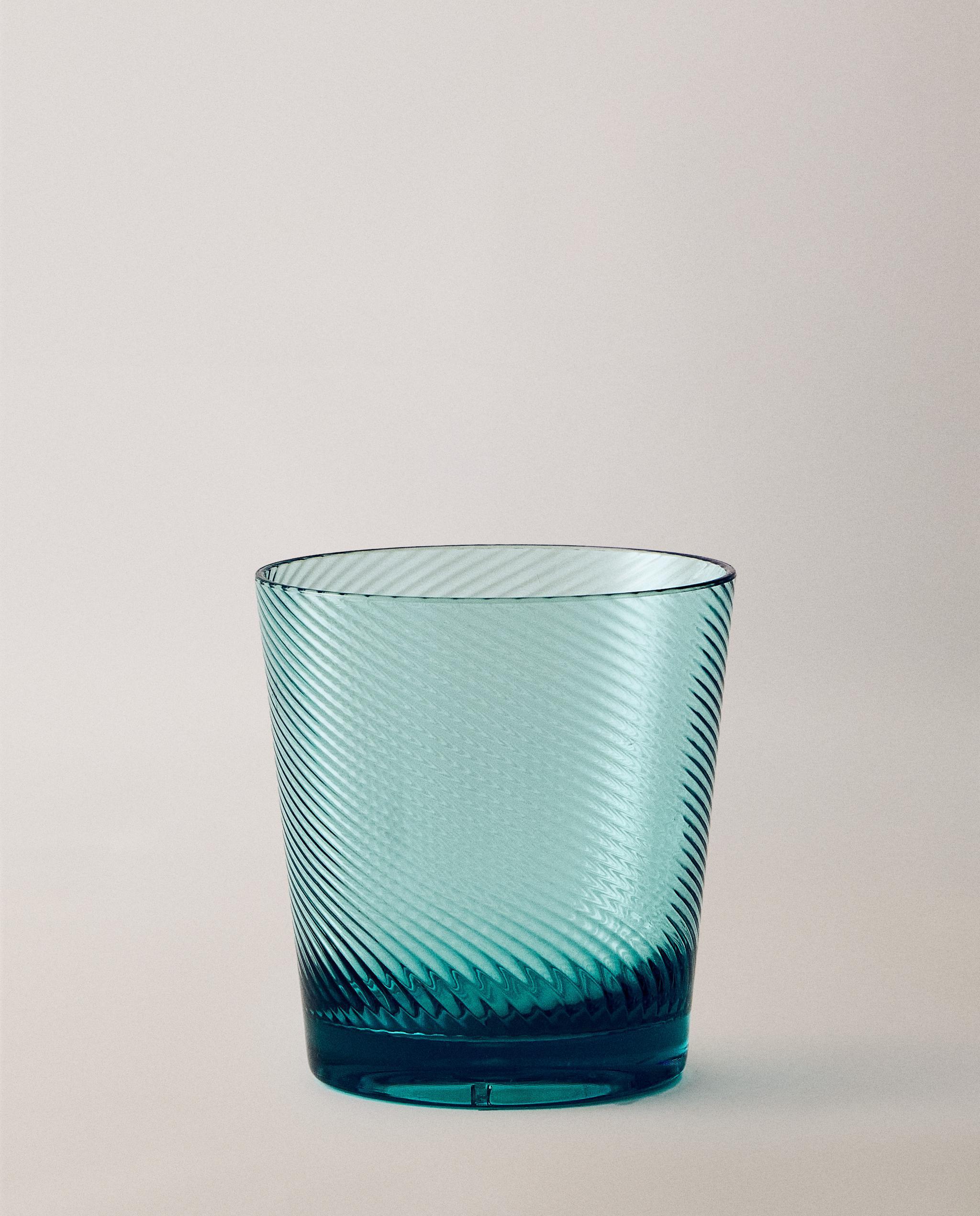 ACRYLIC TUMBLER WITH LINEAR DESIGN product thumbnail 8